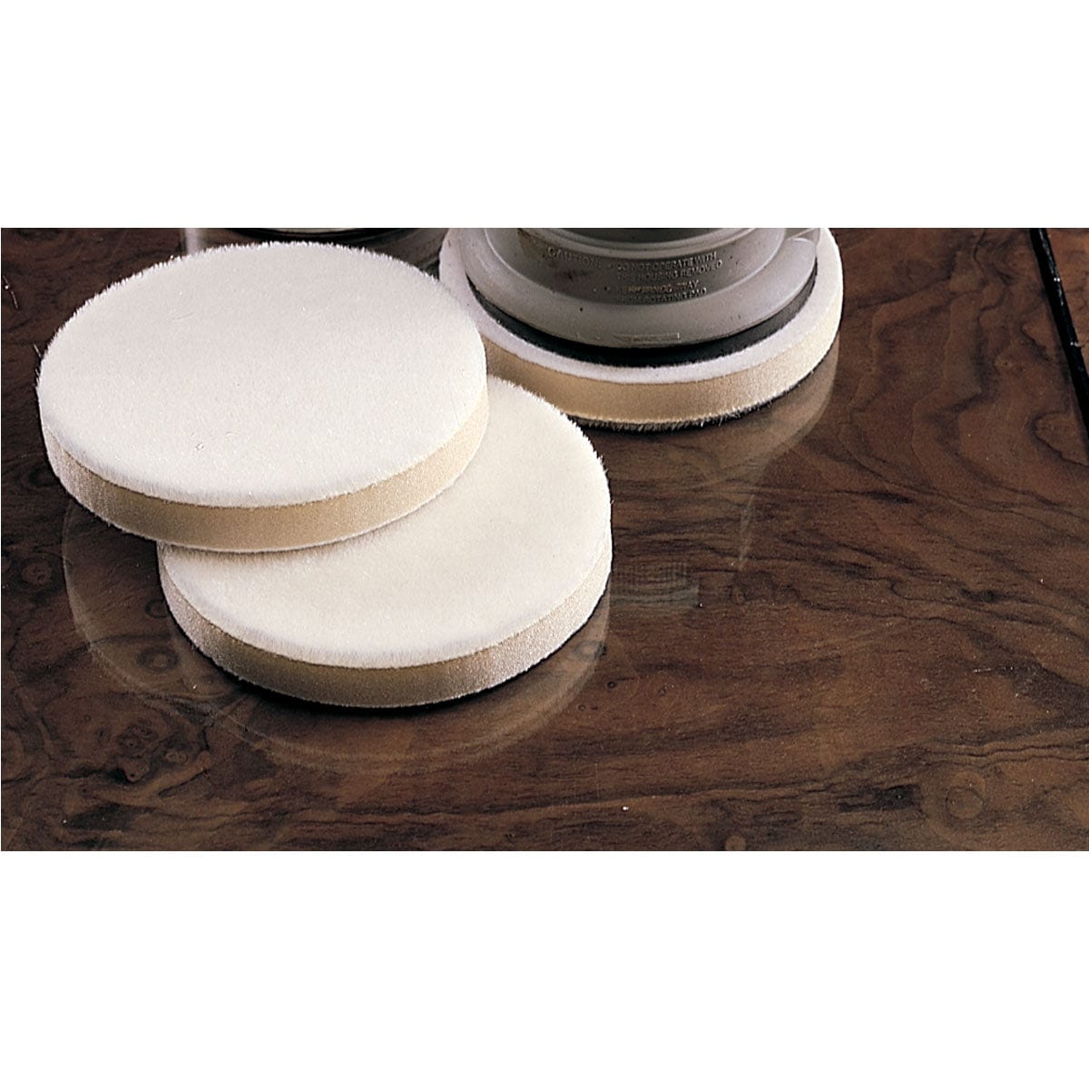 Random Orbit Buffing Pads - 5-1/2" - 2 Pack alt 0
