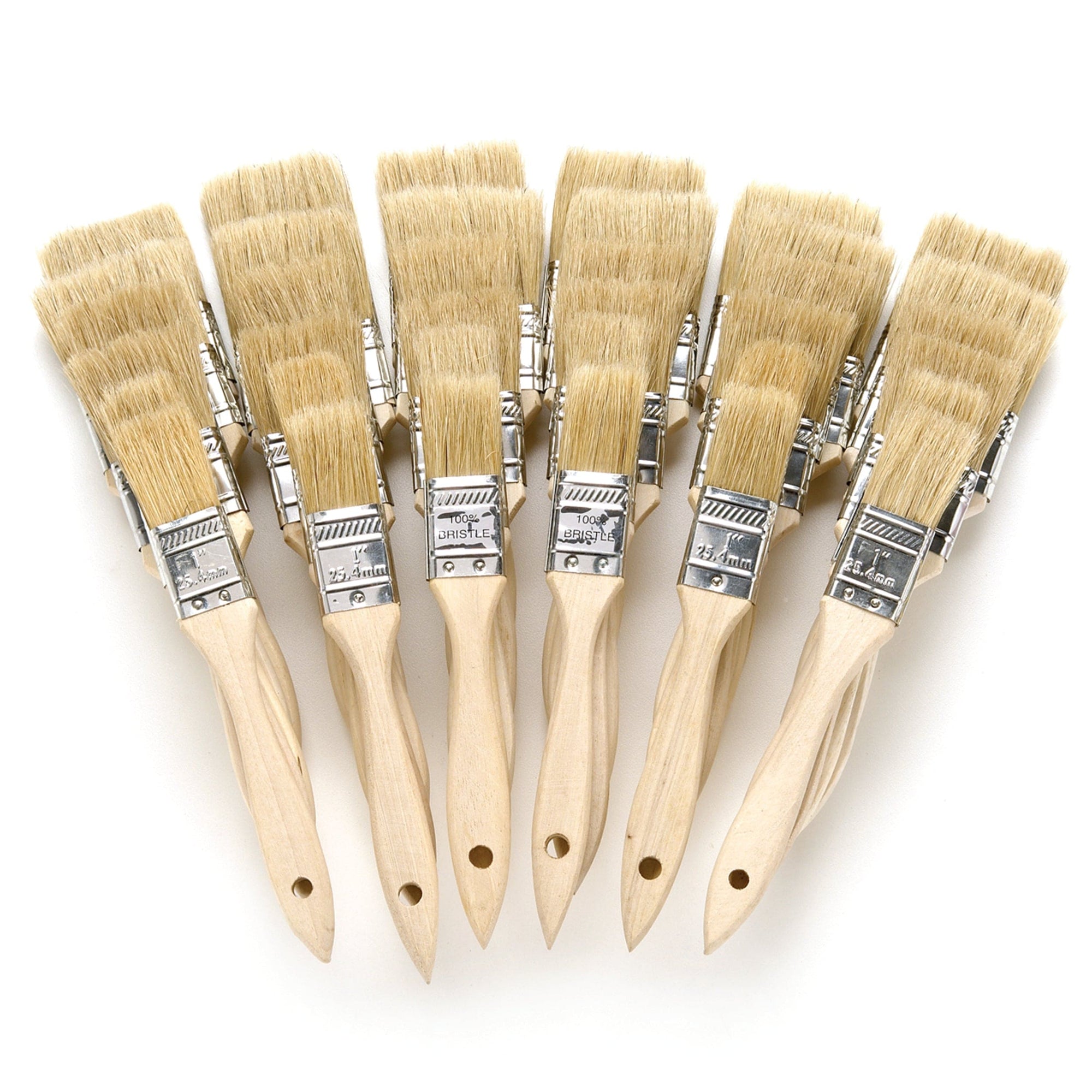 White China Bristle Brush Set - 36 Piece alt 0