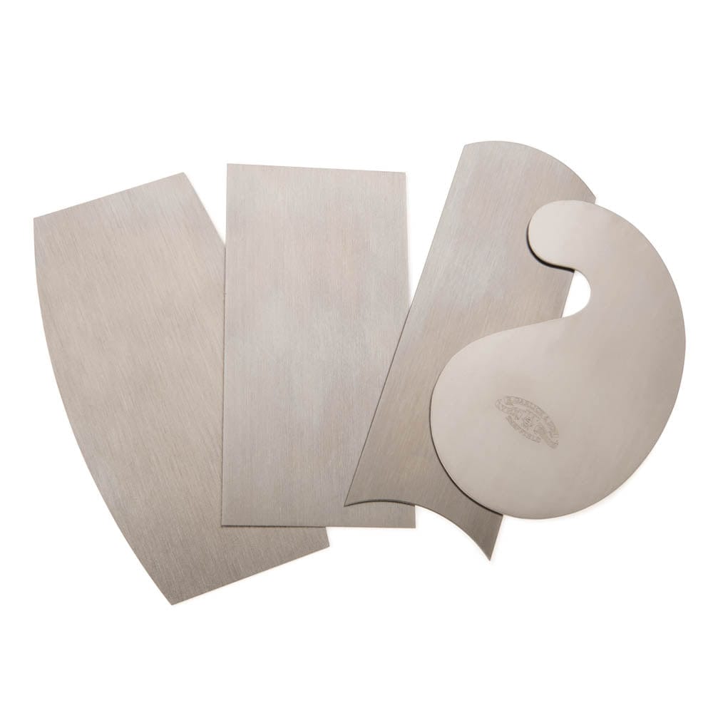 Curved Cabinet Scraper Set - 4 Piece