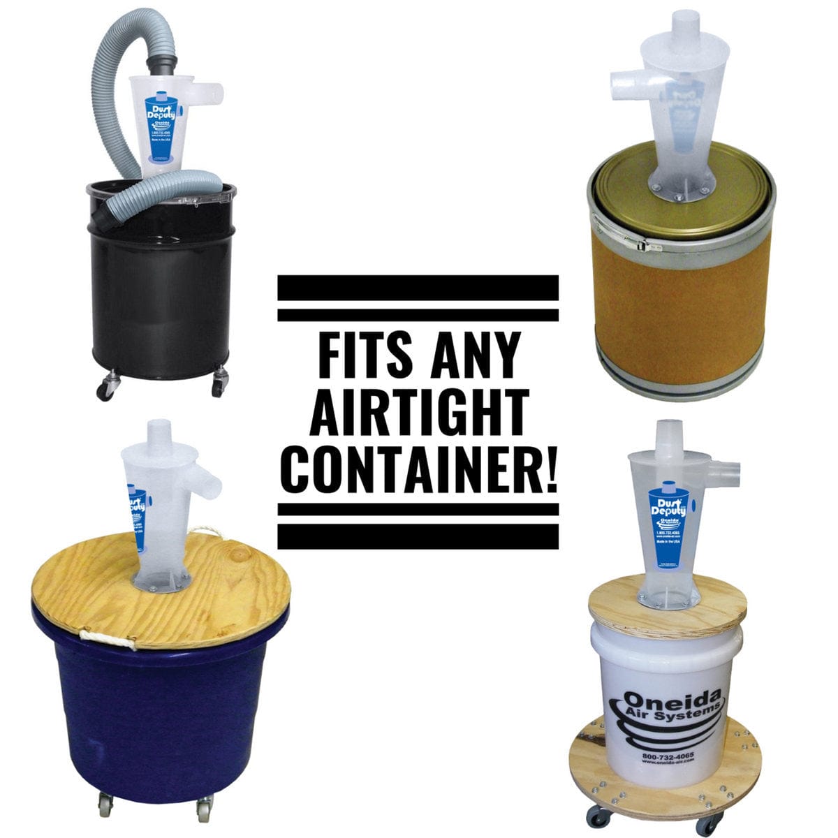 DIY Dust Deputy Cyclone Only alt 0