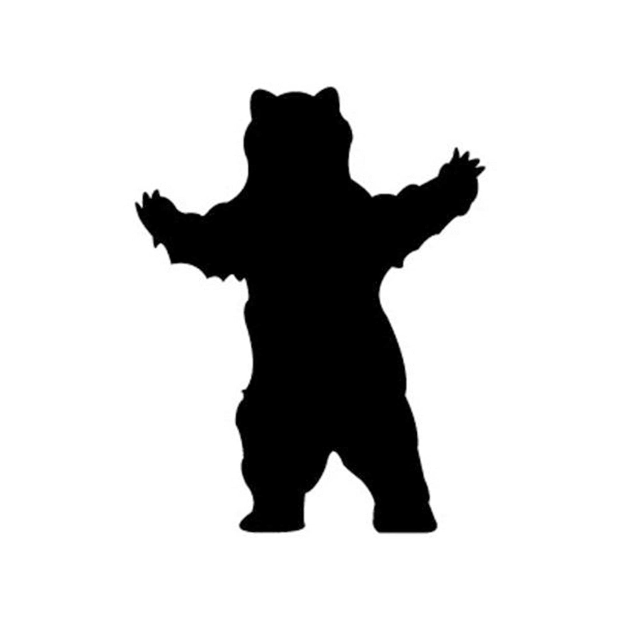 Woodworking Project Paper Plan to Build 6' Growling Grizzly Shadow alt 0