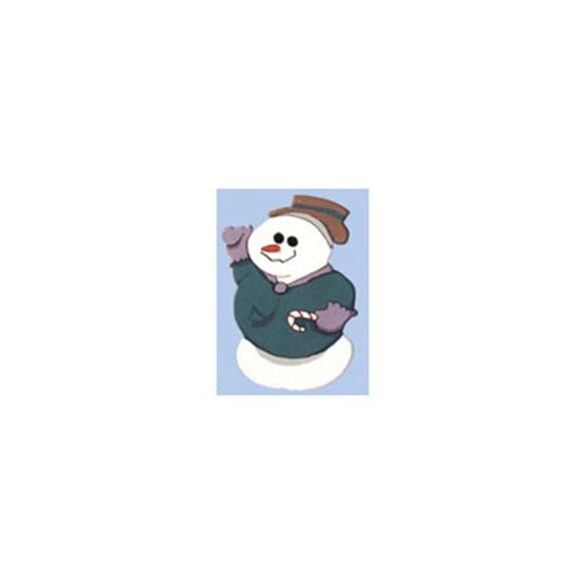 Woodworking Project Paper Plan to Build Snowman alt 0