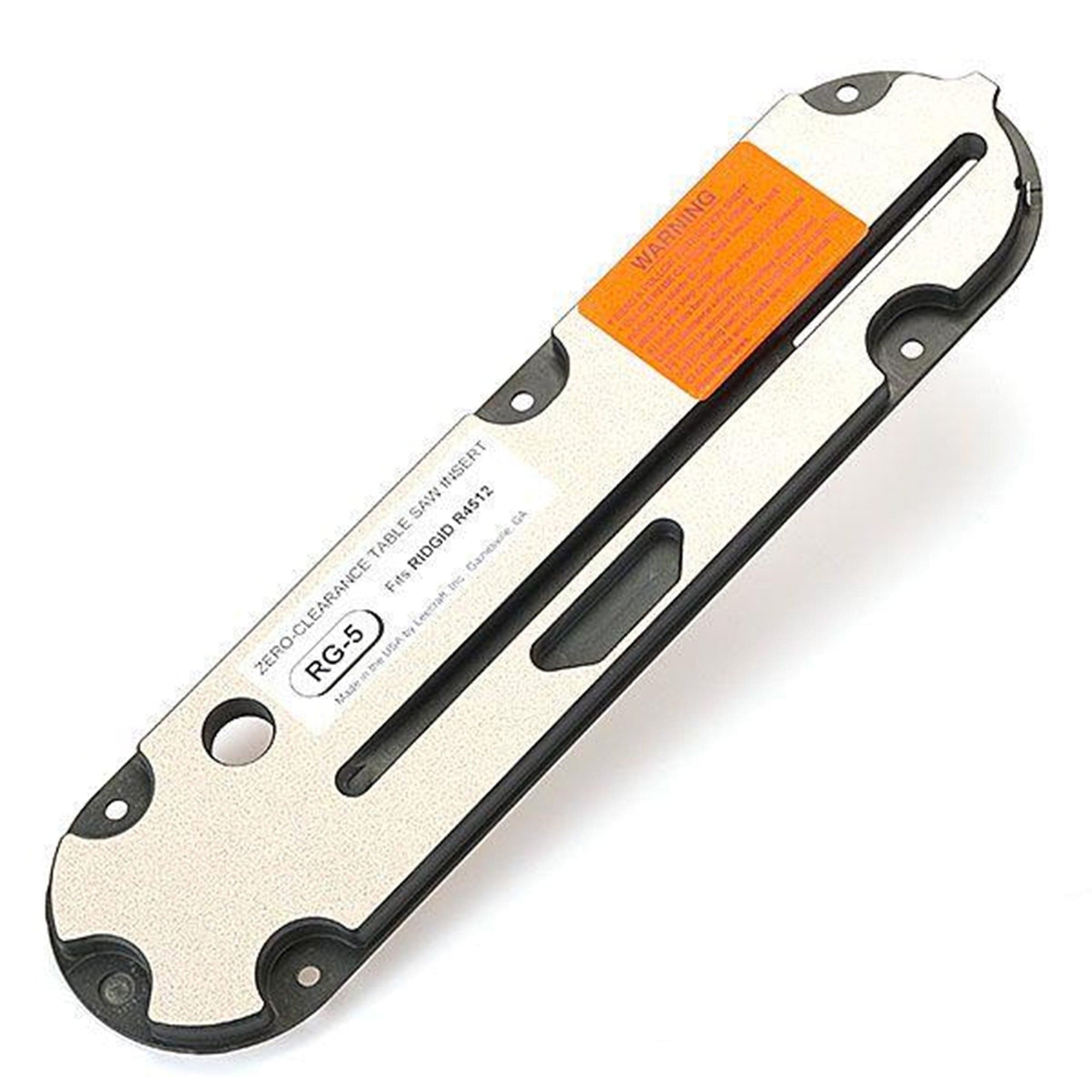 Ridgid R4512 Table Saw Zero-Clearance Blade Insert alt 0
