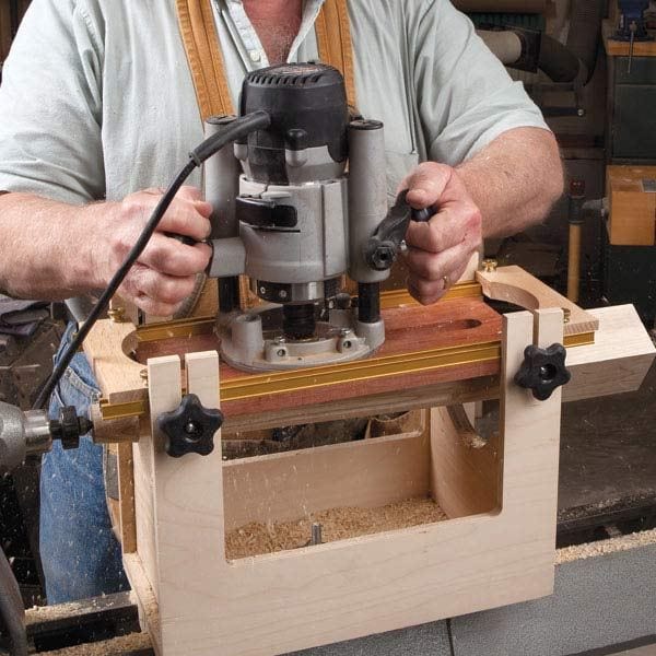 Spindle Fluting Jig Downloadable Plan alt 0