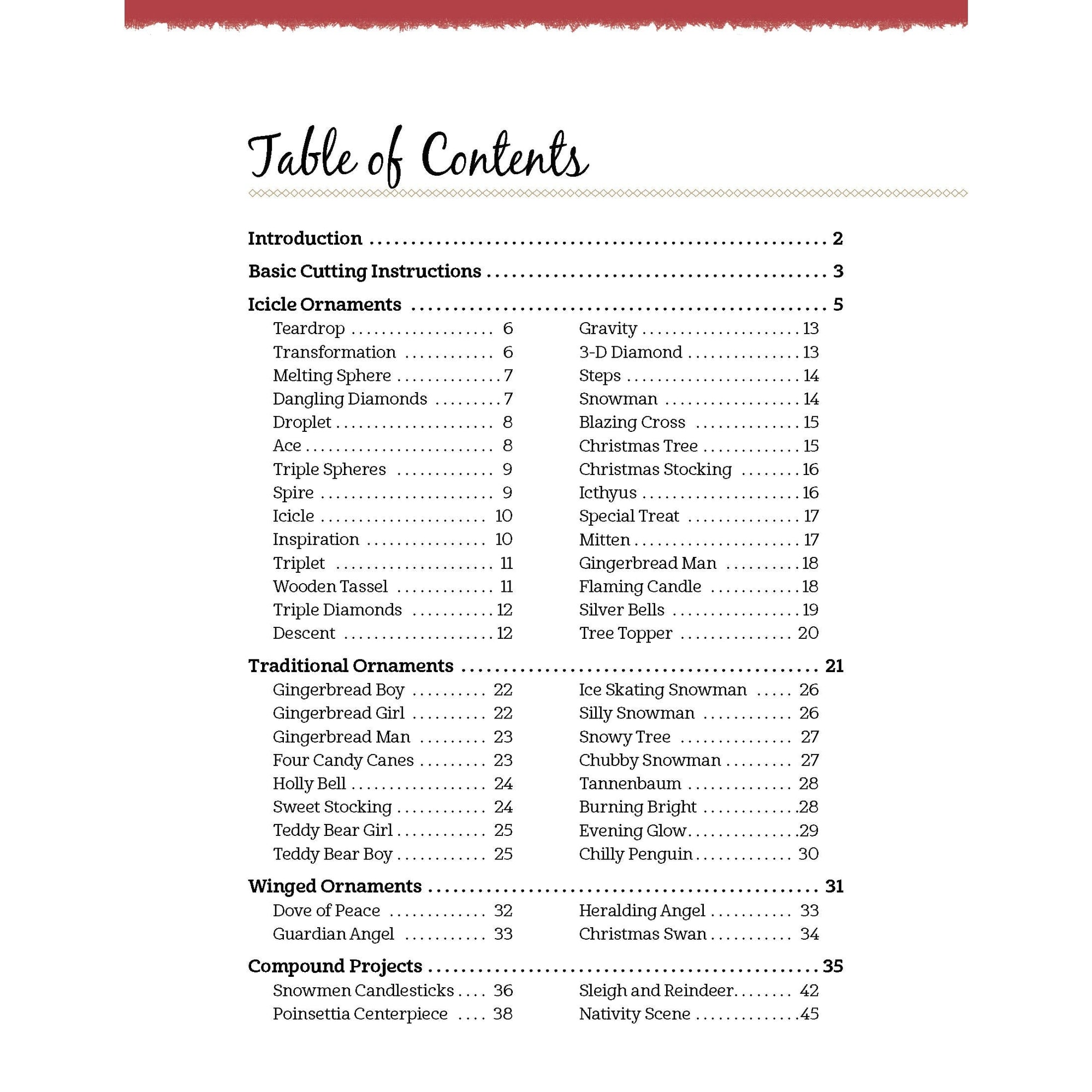 Compound Christmas Ornaments for the Scroll Saw, Revised Edition alt 0