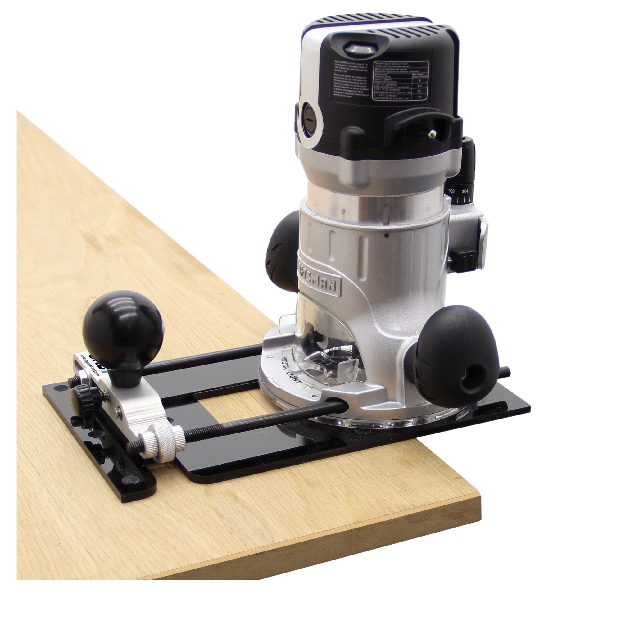 M-POWER Combination Router Base, Model# CRB7 MK3 alt 0