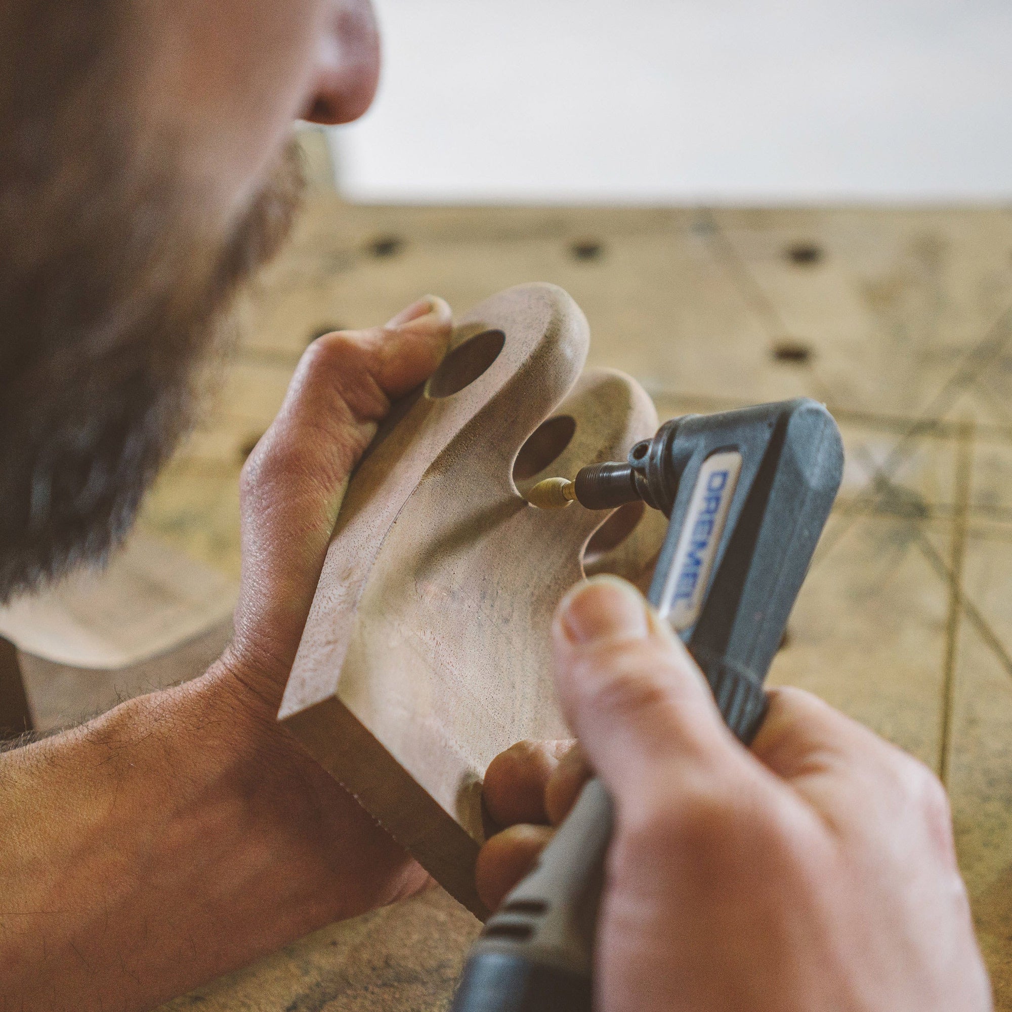 Original Flame Burr, 1/8" Shaft, Coarse (1/4" x 1/2") alt 0