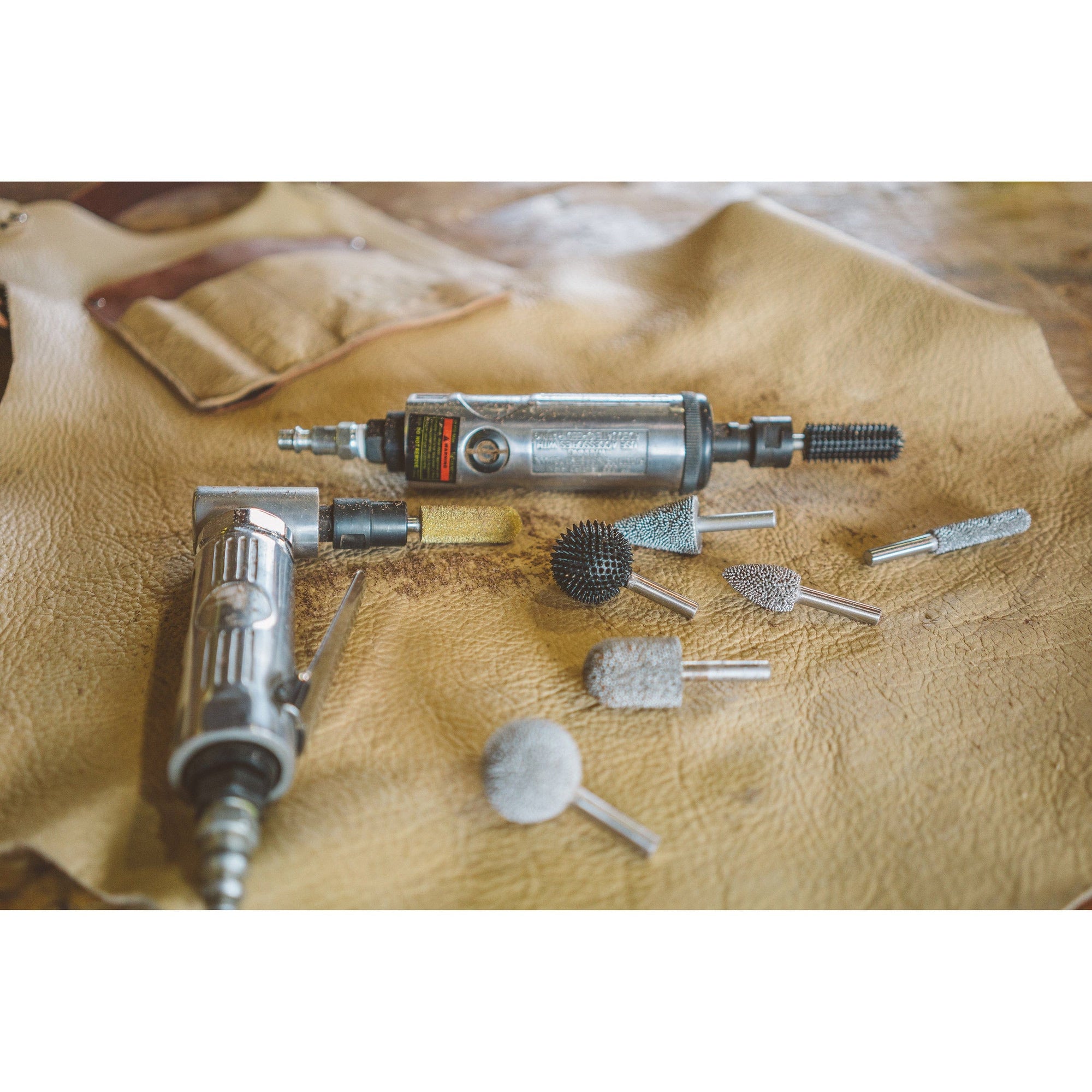 Extreme Taper Burr, 1/4" Shaft, Very Coarse (1/4" x 1-1/2") alt 0