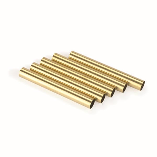 Replacement Brass Tubes for Law Enforcement Click Ballpoint Pen Kit - 5 Piece alt 0