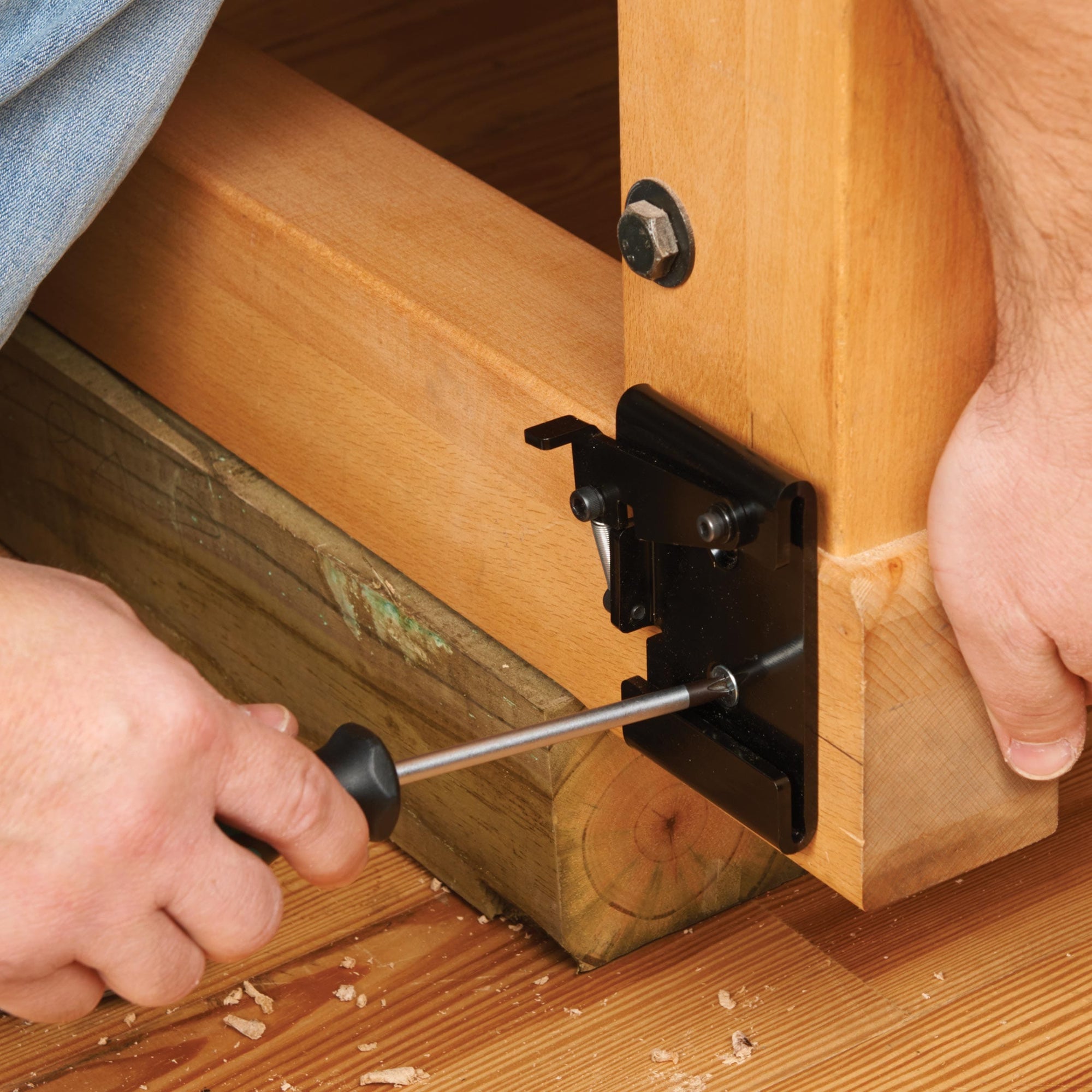 Quick Release Caster Plate - 4 Pack alt 0