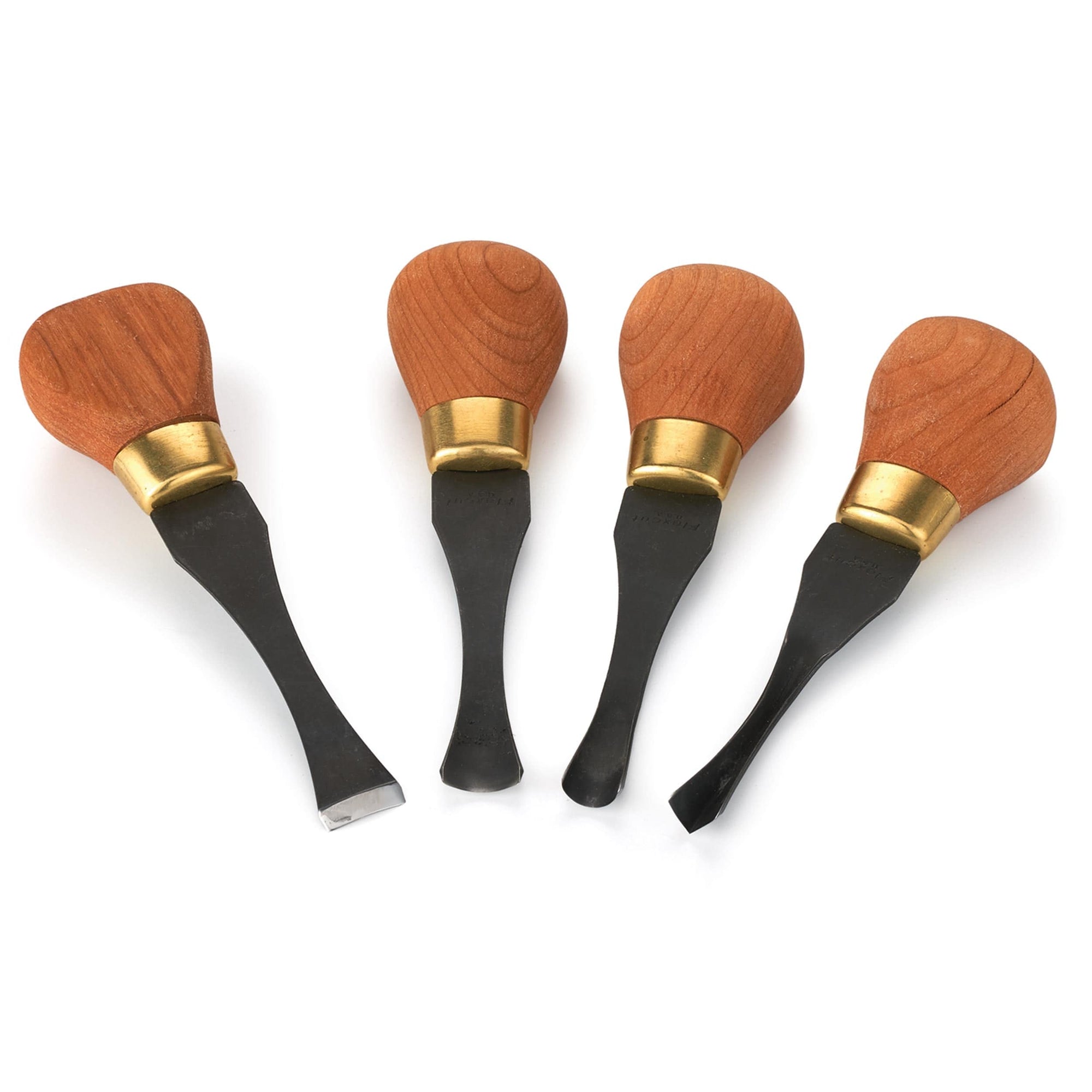 Premium Wide Palm Carving Tool Set - 4 Piece alt 0