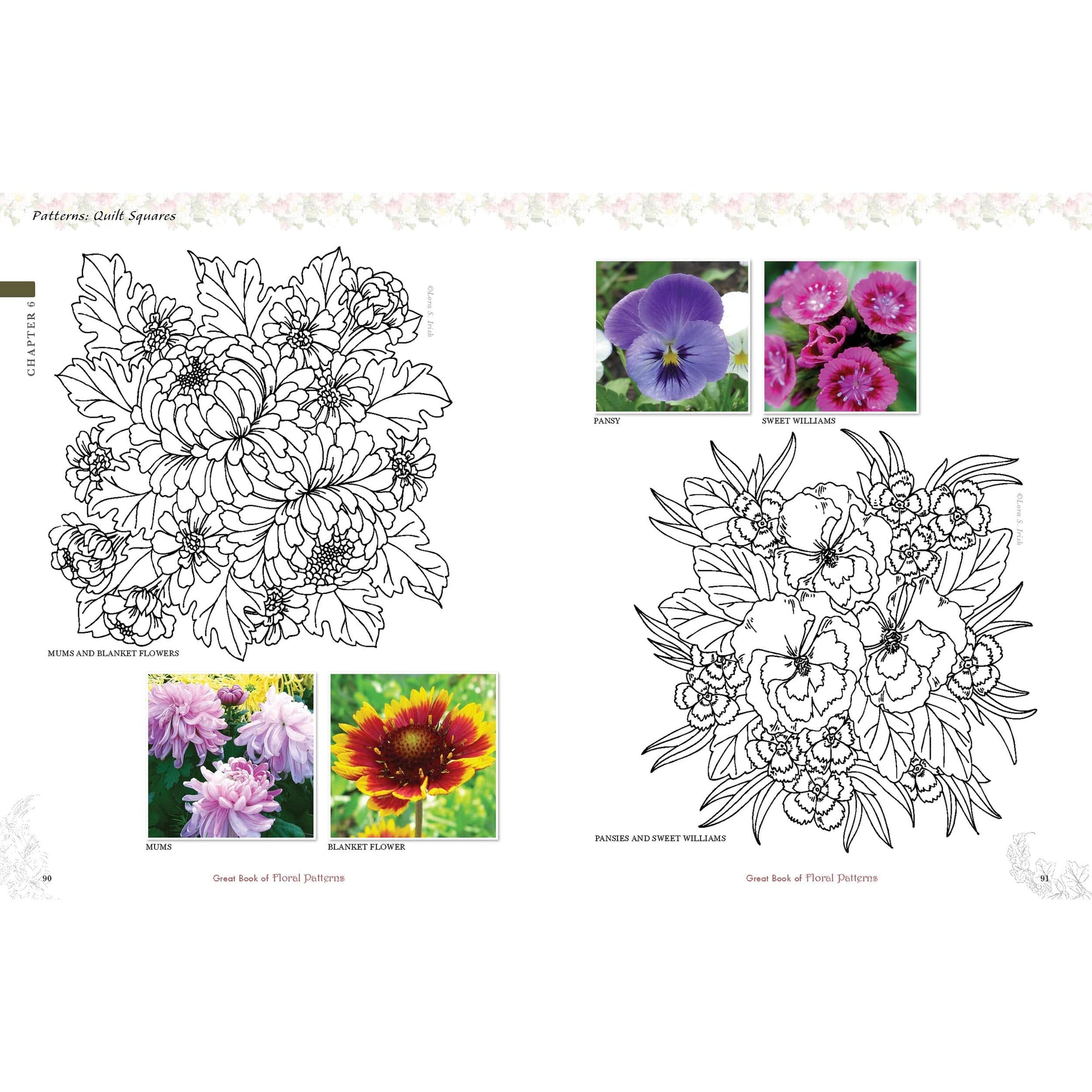 Great Book of Floral Patterns, Third Edition, Revised and Expanded alt 0