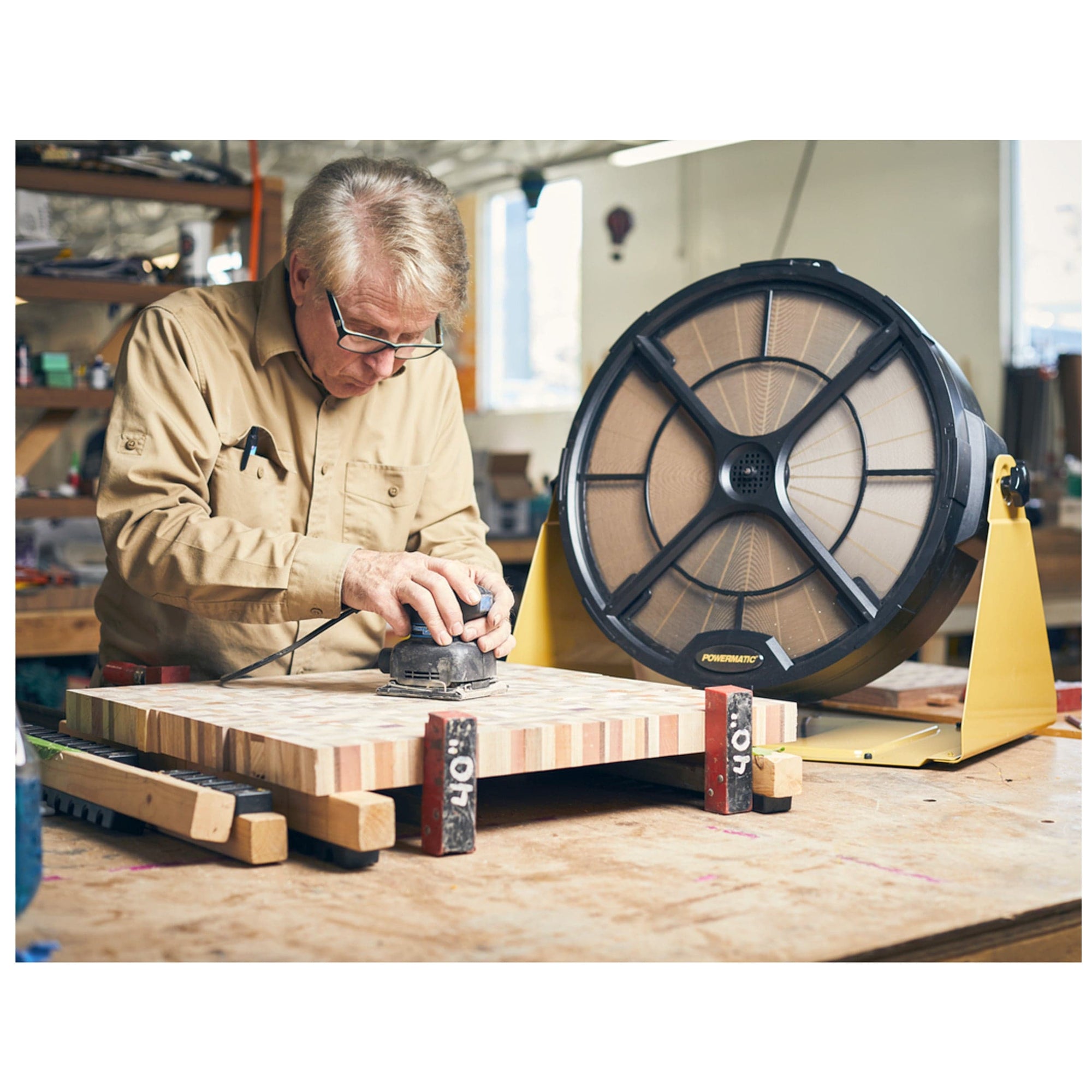 Micro Dust Air Filtration System - 754 CFM 1 Ph 120V - PM1250 alt 0