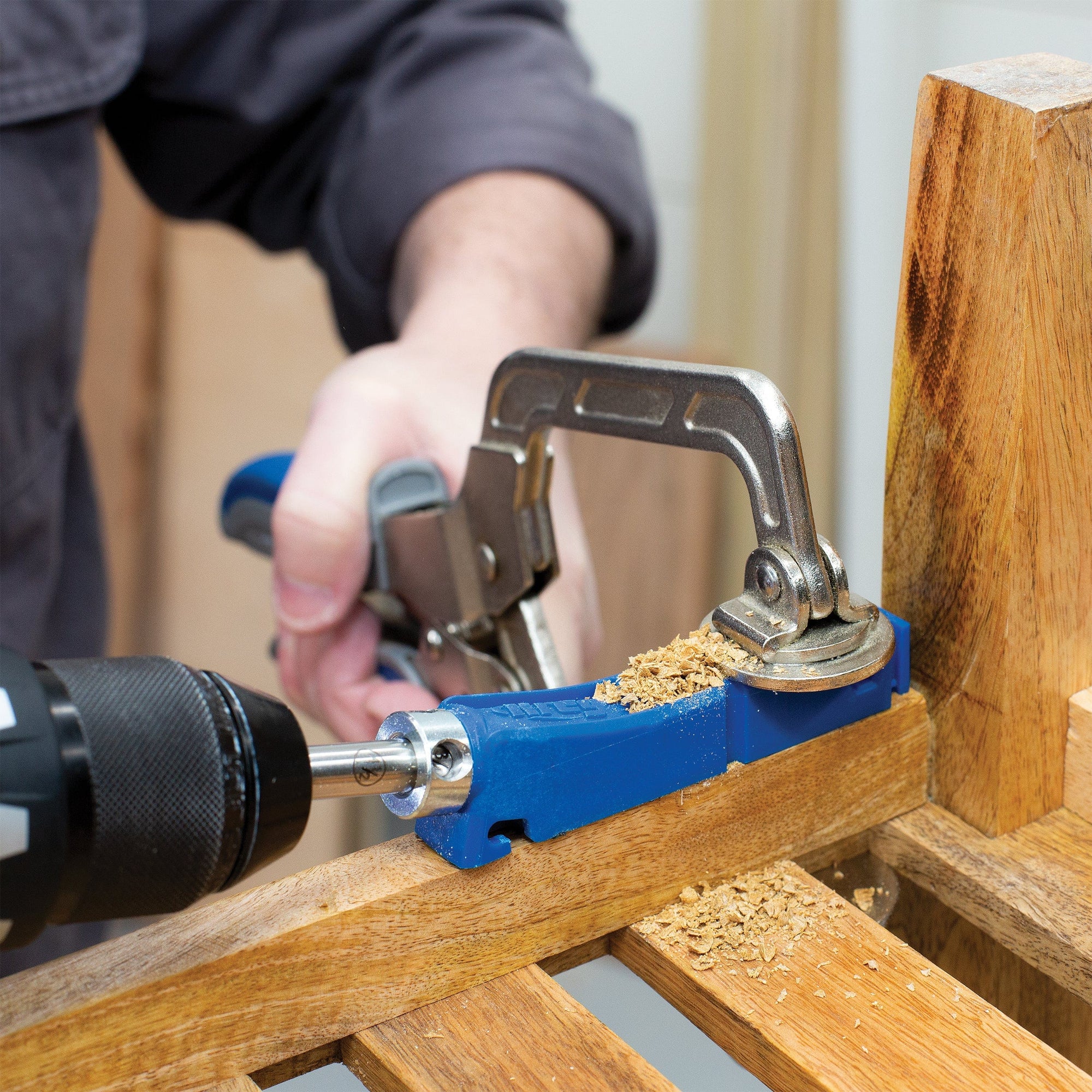 Single Drill Guide 310 Pocket-Hole Jig alt 0