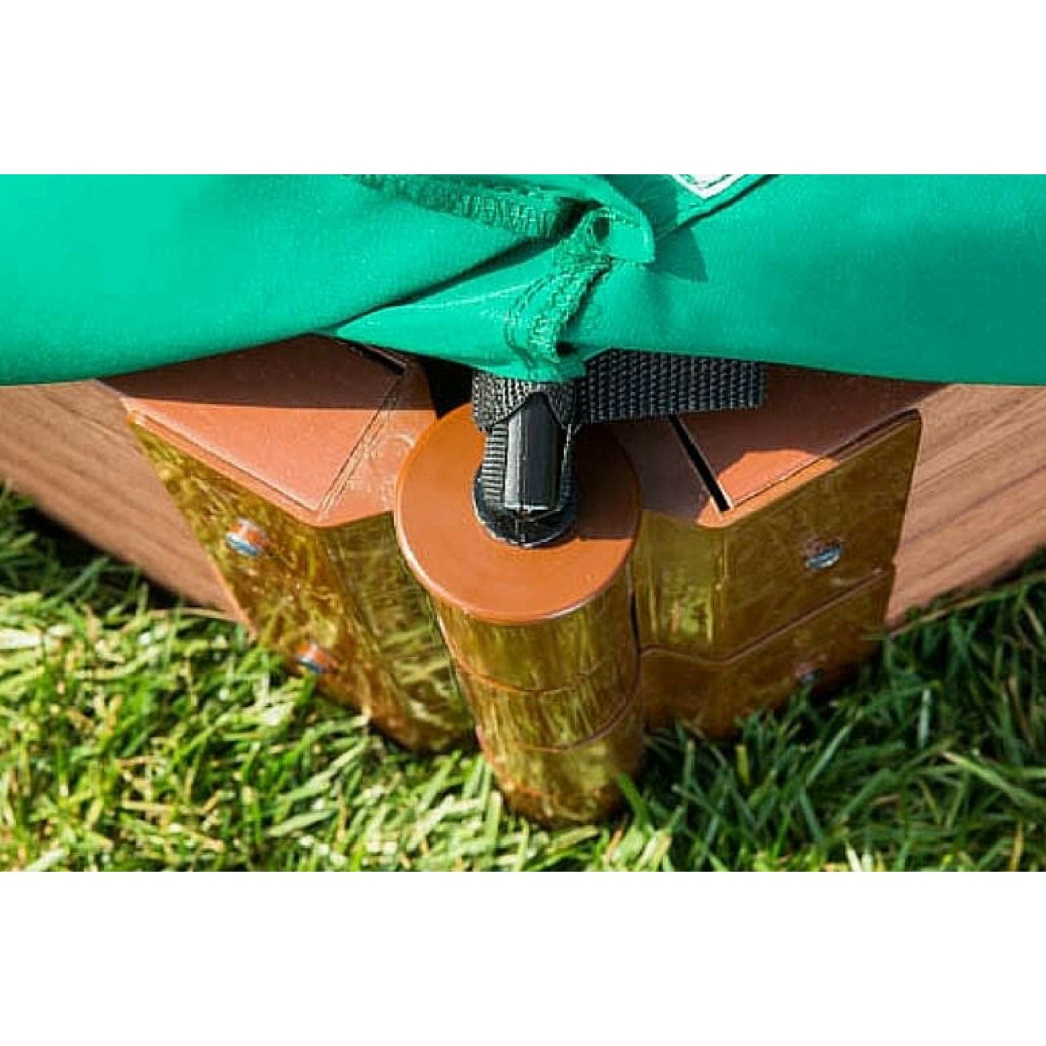 48" X 48"x 37" Telescoping Square Sandbox Canopy & Cover alt 0