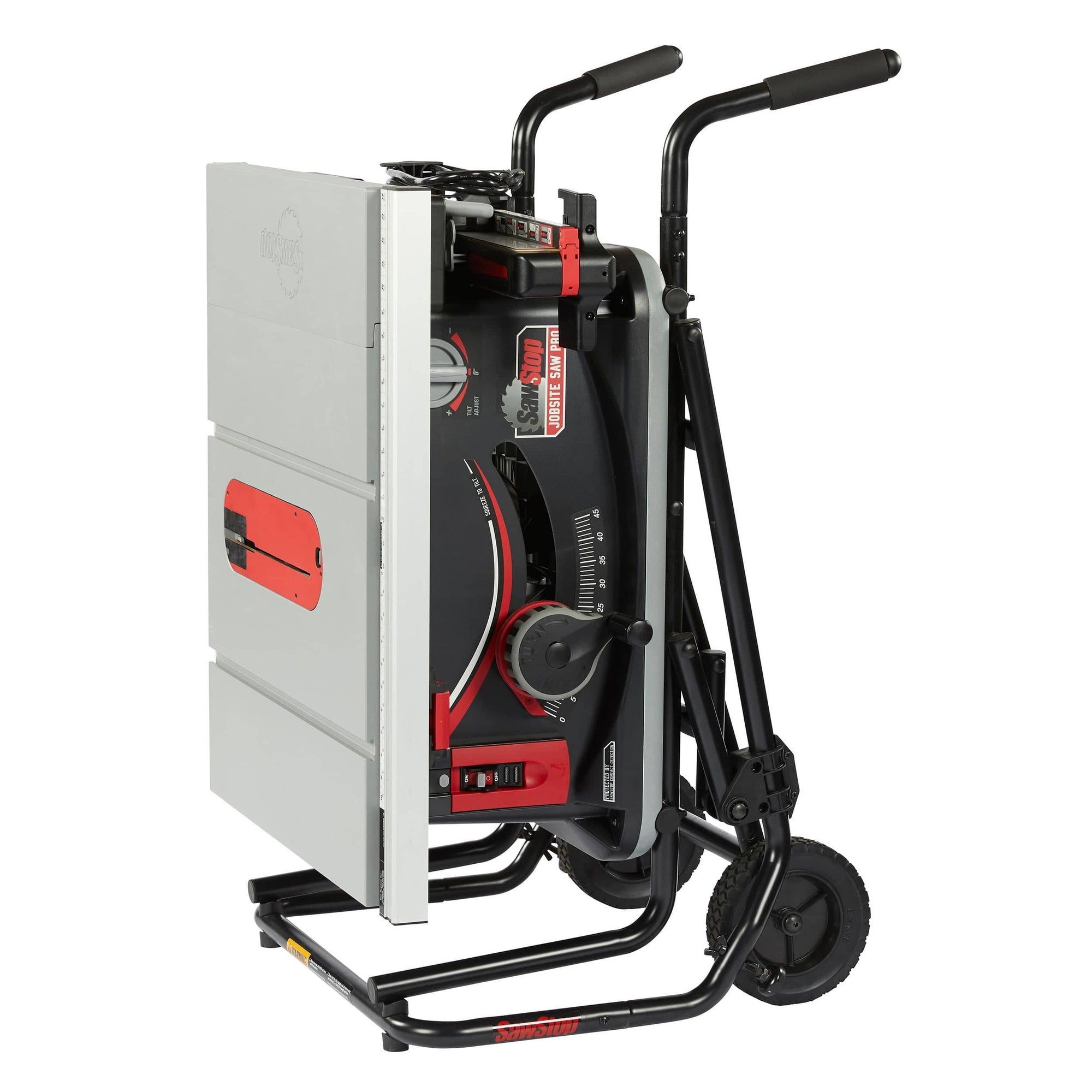 Jobsite Saw PRO with Mobile Cart Assembly - 1-1/2 HP - 1PH - 120V Model JSS-120A60