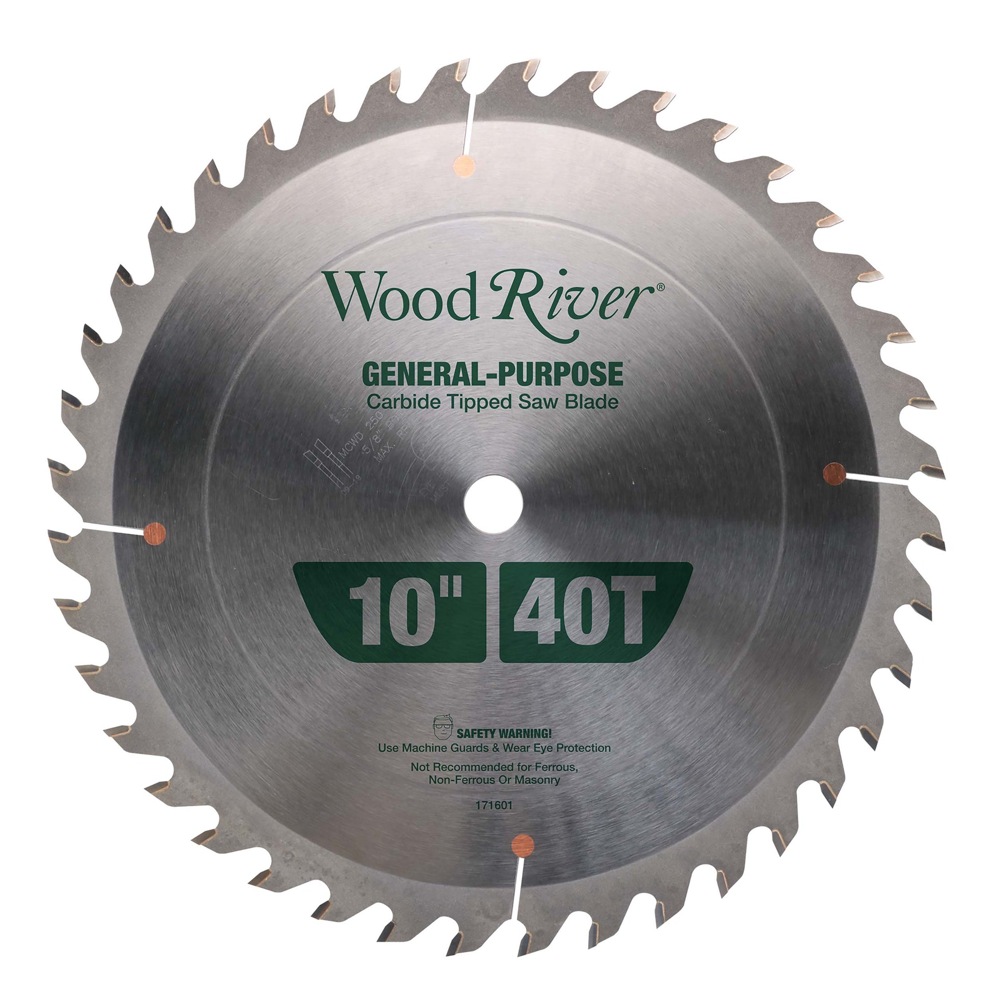 General Purpose Thin Kerf Saw Blade - 10" x 5/8" Bore x 40T - ATB alt 0