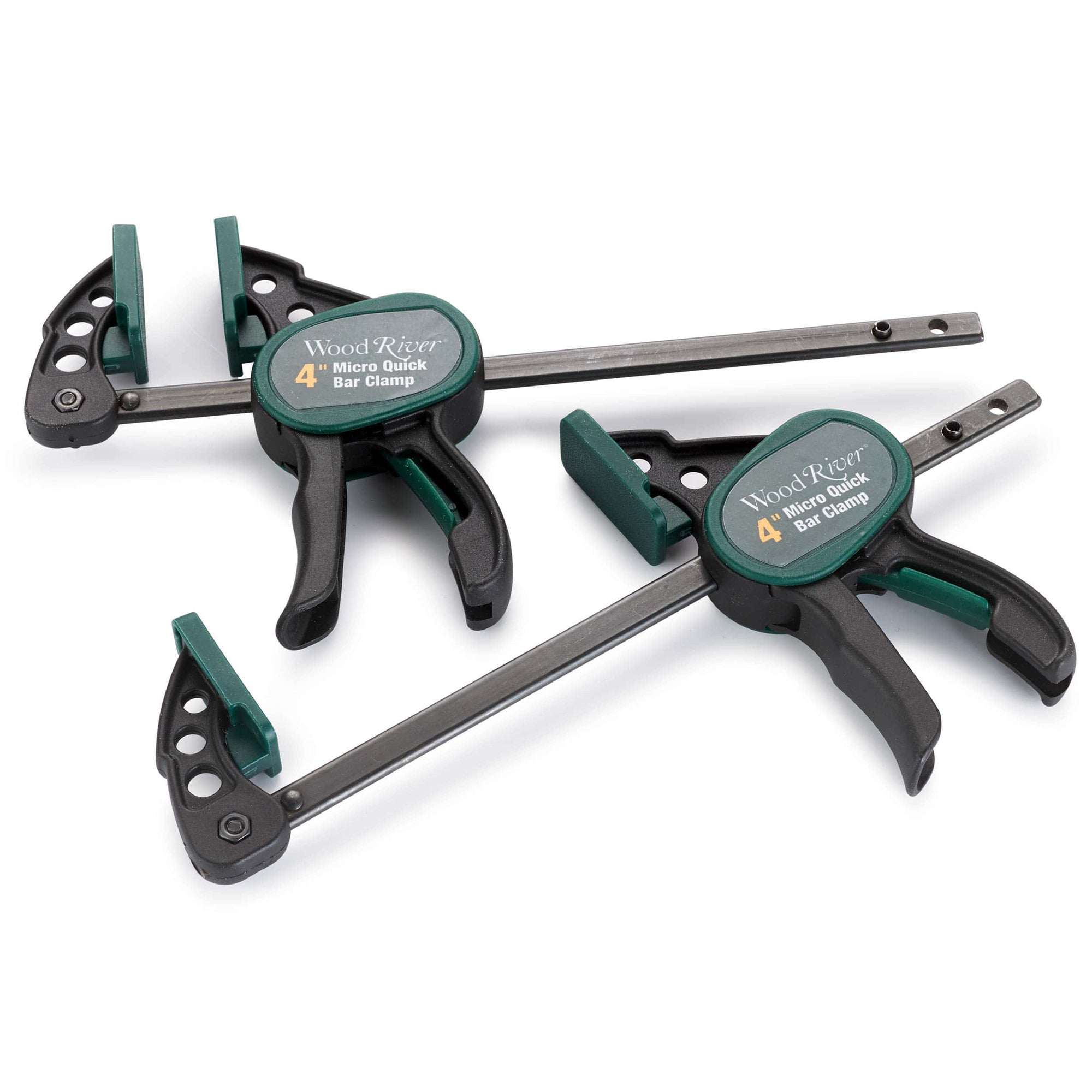 4" Micro Quick Bar Clamp - 2 Pack alt 0