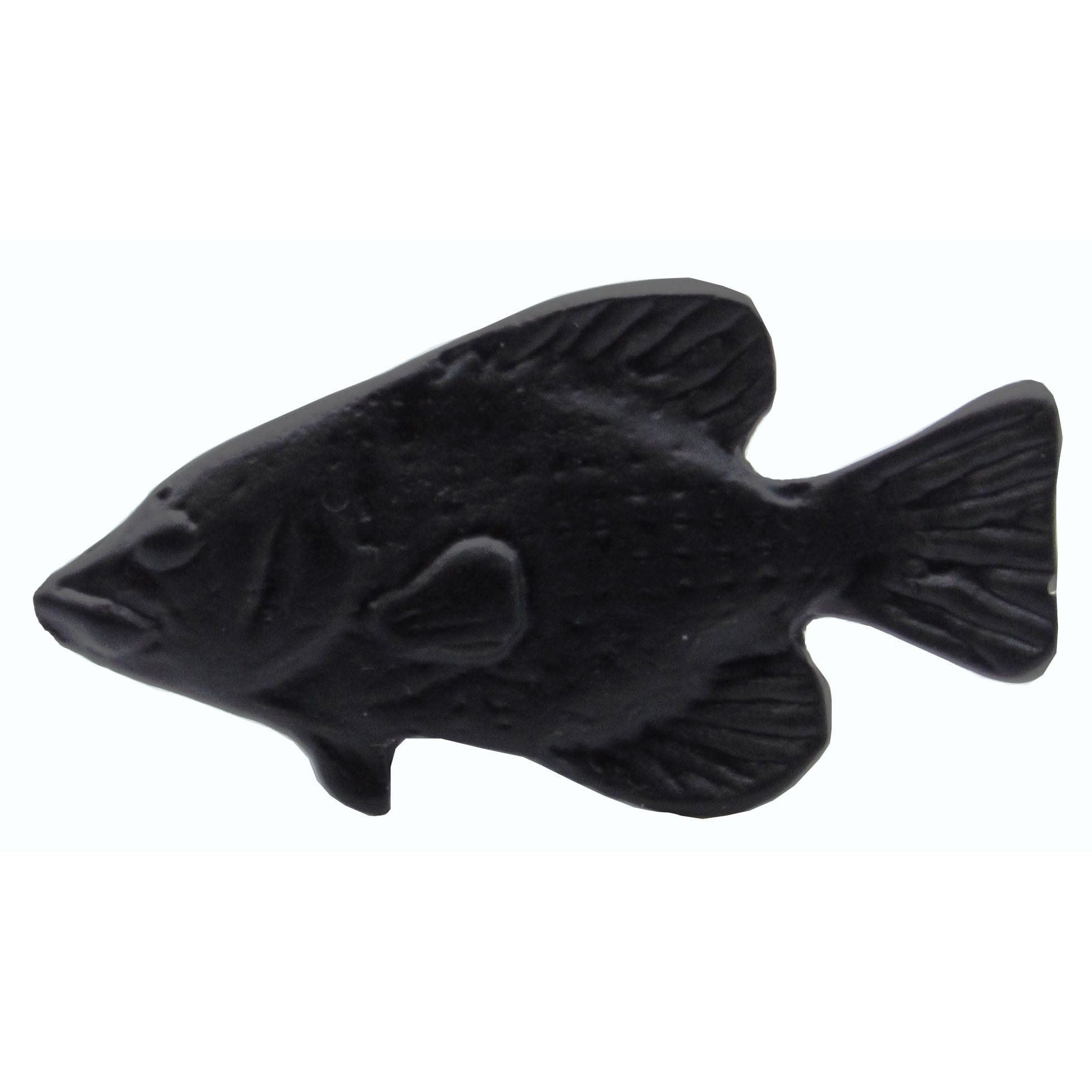 Fish Knob, Matte Black alt 0