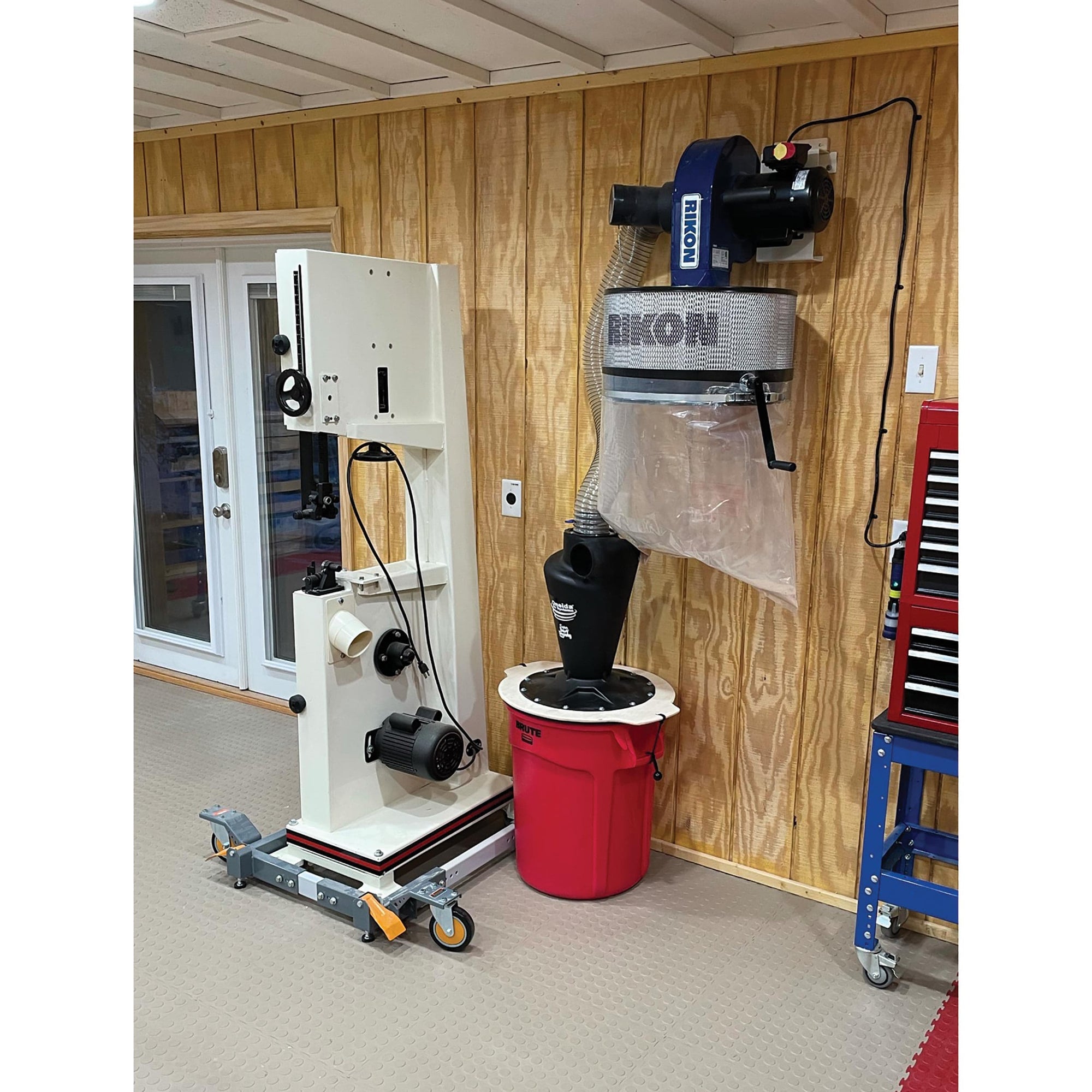 Wall Mount Dust Collector - 1 HP alt 0