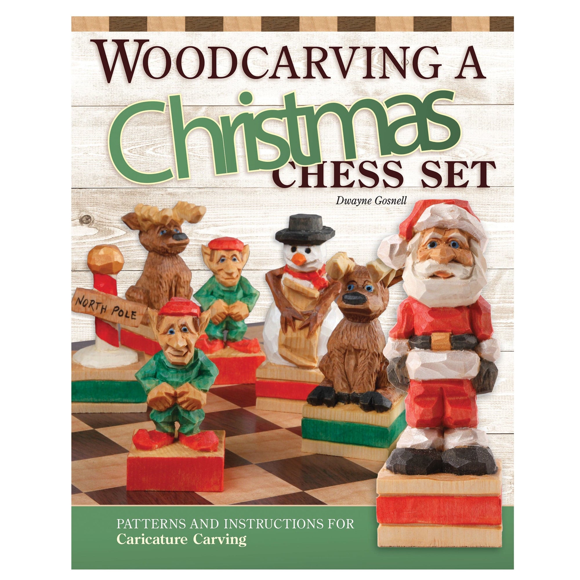 Woodcarving a Christmas Chess Set alt 0