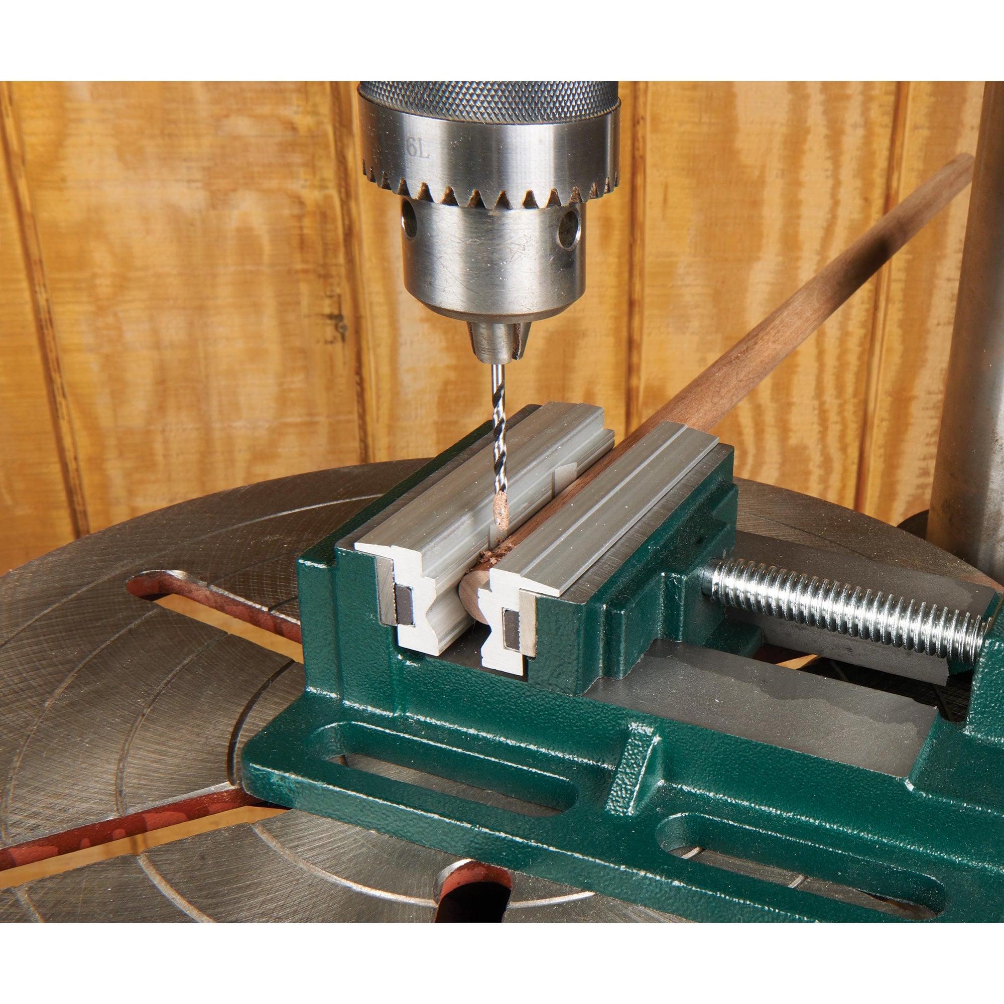 4" Aluminum Prismatic Vise Jaws - Pair alt 0