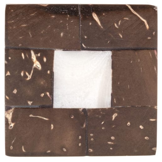 Eclectic Knob, 1-3/16" D, Chocolate, Pearl alt 0