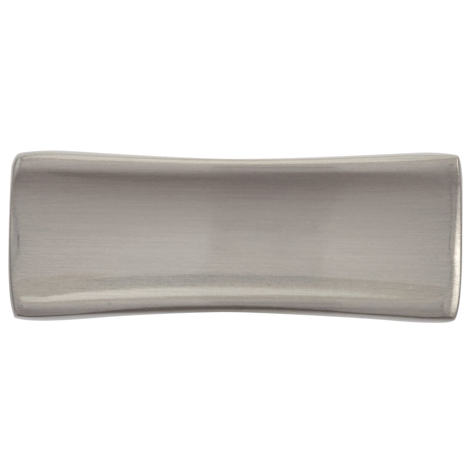 Transitional Knob, 1-9/16" x 9/16", Brushed Nickel alt 0