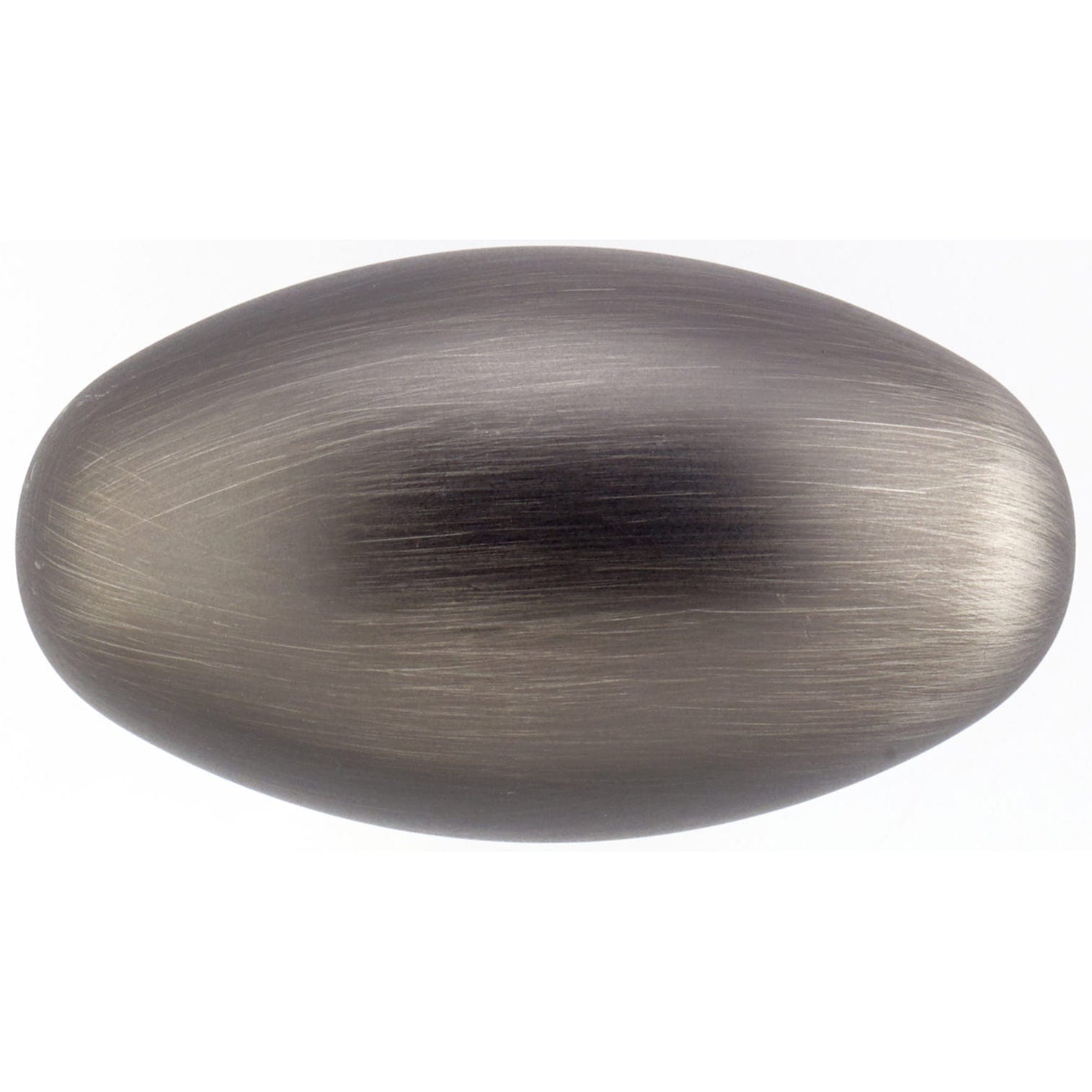 Traditional Knob, 1-31/32" x 1-3/32", Antique Nickel alt 0