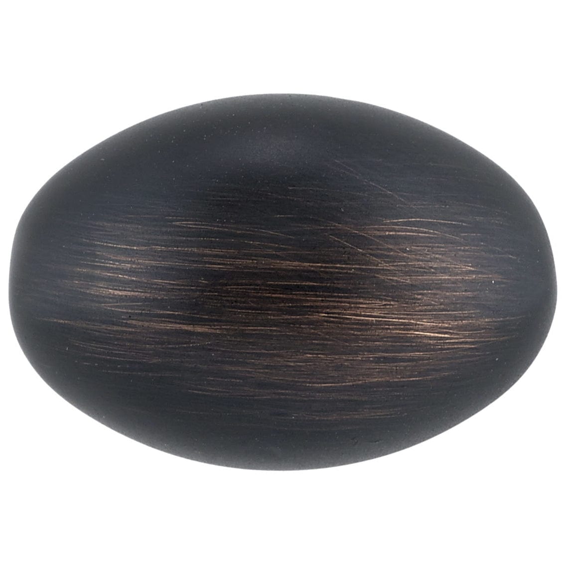 Traditional Knob, 1-3/16" x 25/32", Brushed Oil-Rubbed Bronze alt 0