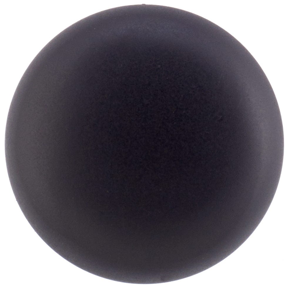 Traditional Knob, 1-1/4" D, Matte Black alt 0