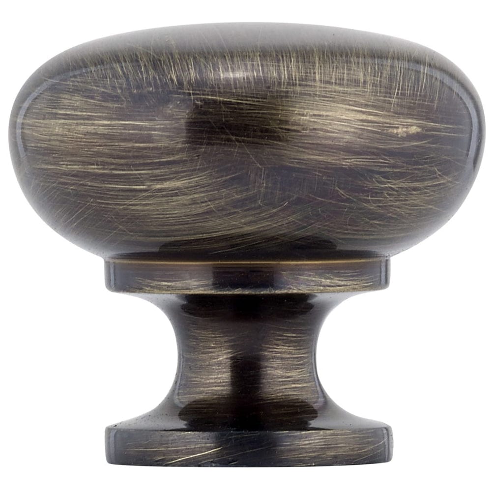 Traditional Knob, 1-1/4" D, Antique English alt 0