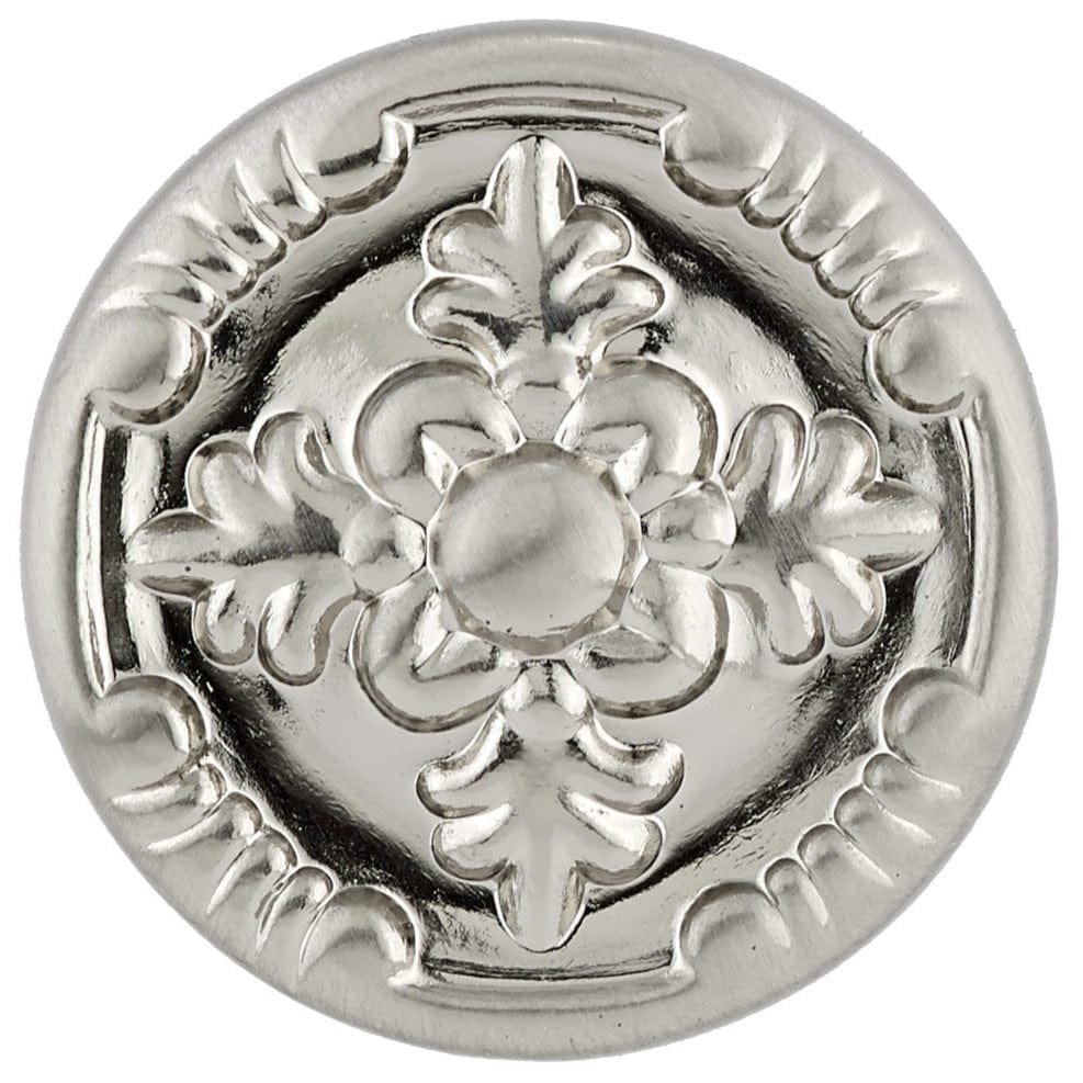 Traditional Knob, 1-1/4" D, Brushed Nickel alt 0