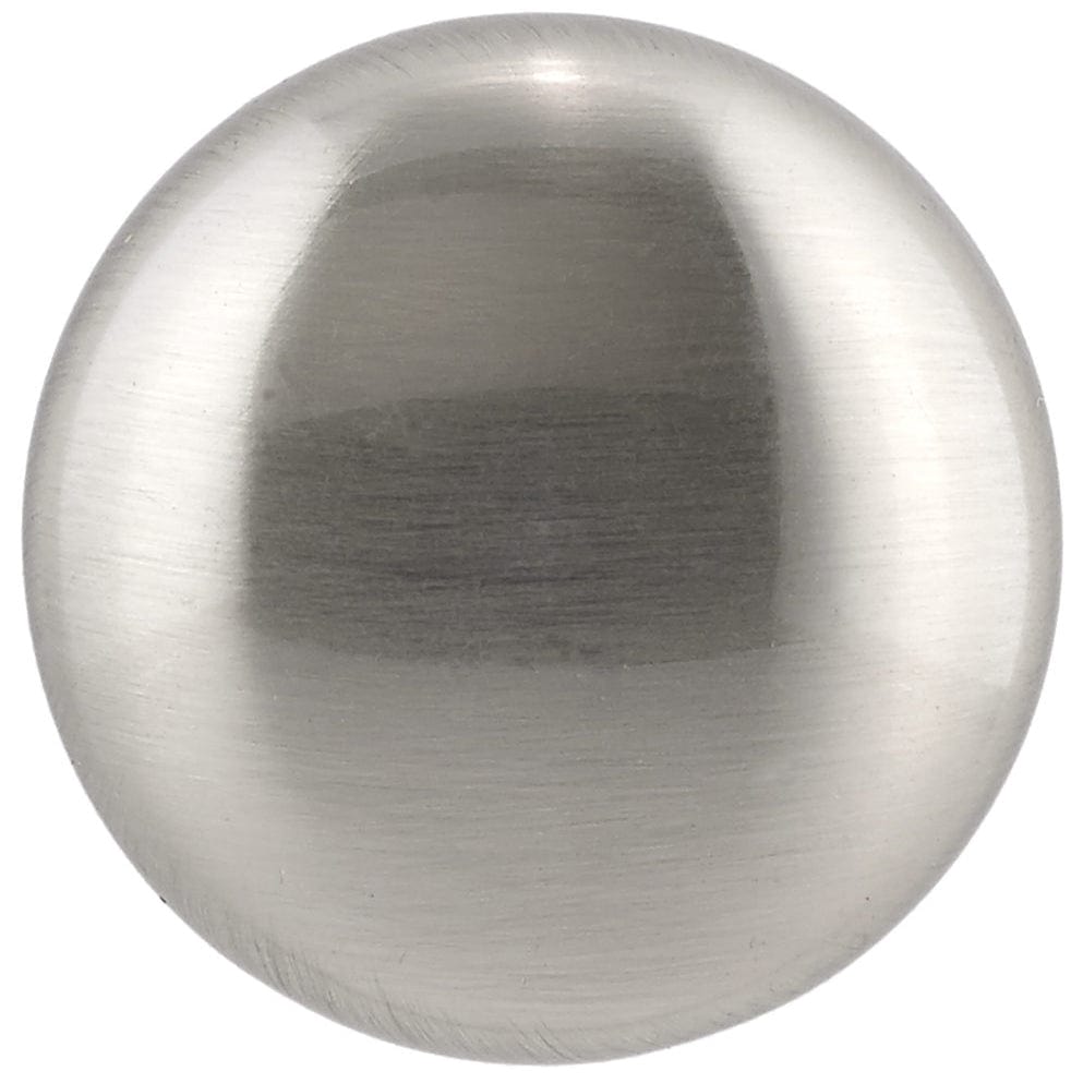 Contemporary Knob, 1-1/4" D, Brushed Nickel alt 0