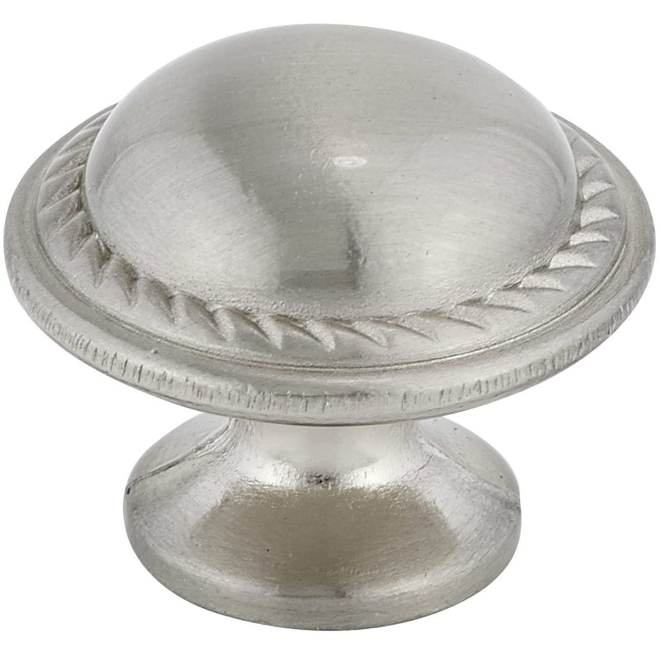 Traditional Knob, 1-3/16" D, Brushed Nickel alt 0