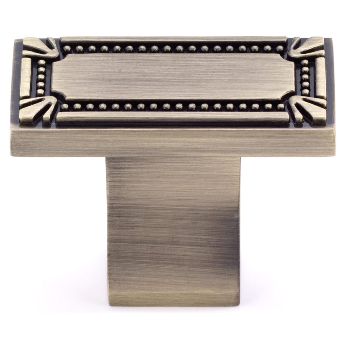 Traditional Knob, 1-11/16" x 7/8", Antique English alt 0