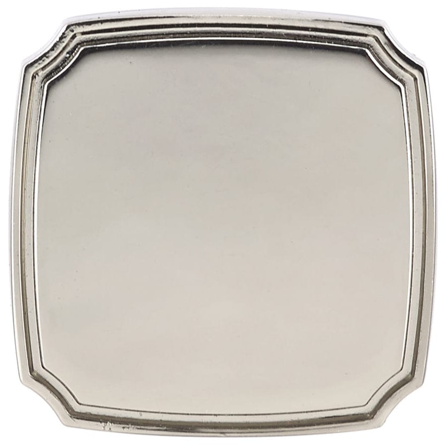 Transitional Knob, 1-3/8" x 1-3/8", Polished Nickel alt 0