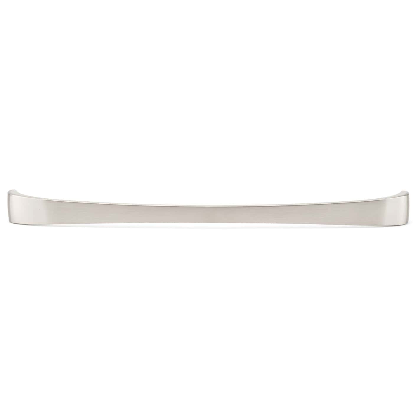 Contemporary Pull, 12-5/8" Center-to-Center, Brushed Nickel alt 0