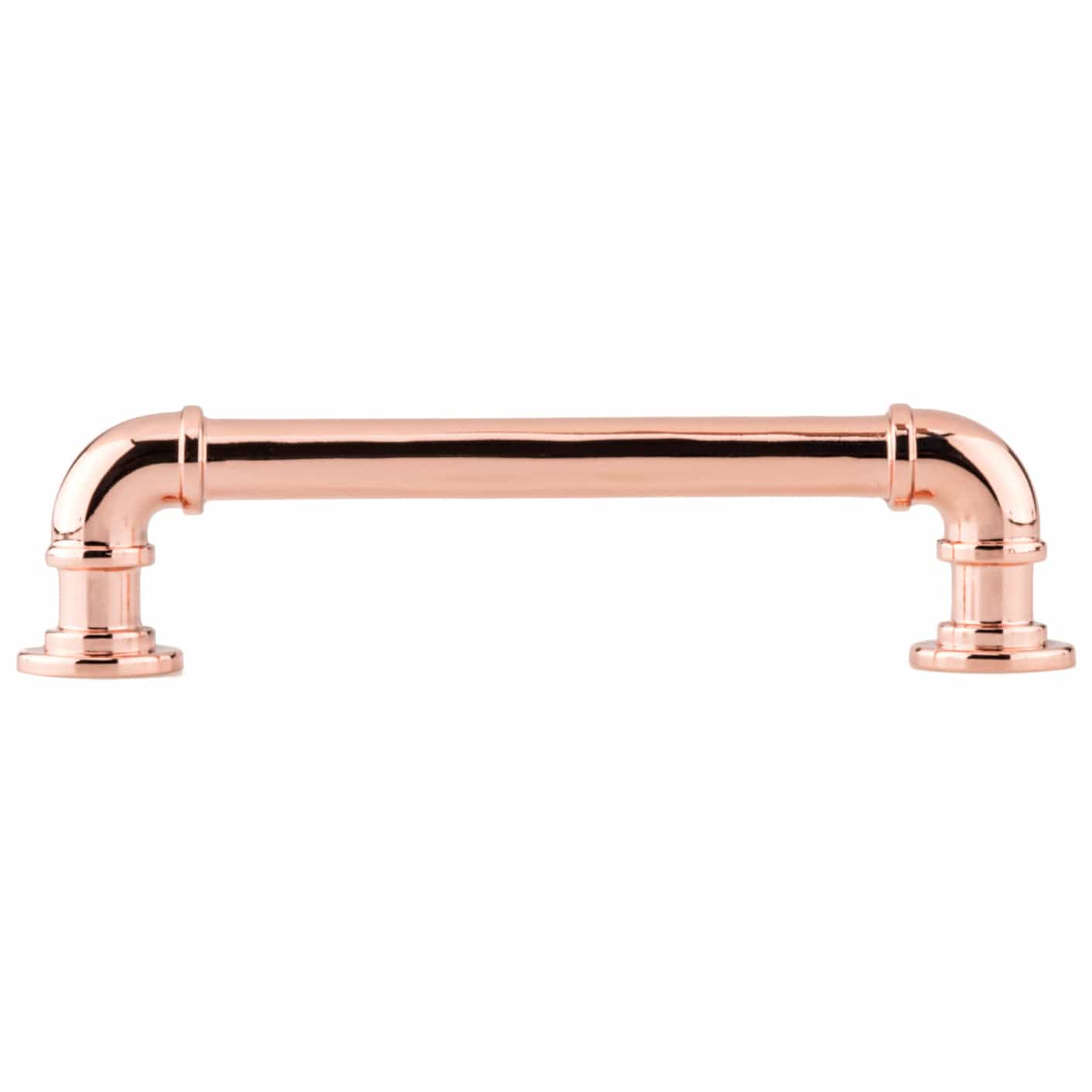 Eclectic Pull, 5-1/16" Center-to-Center, Polished Copper alt 0