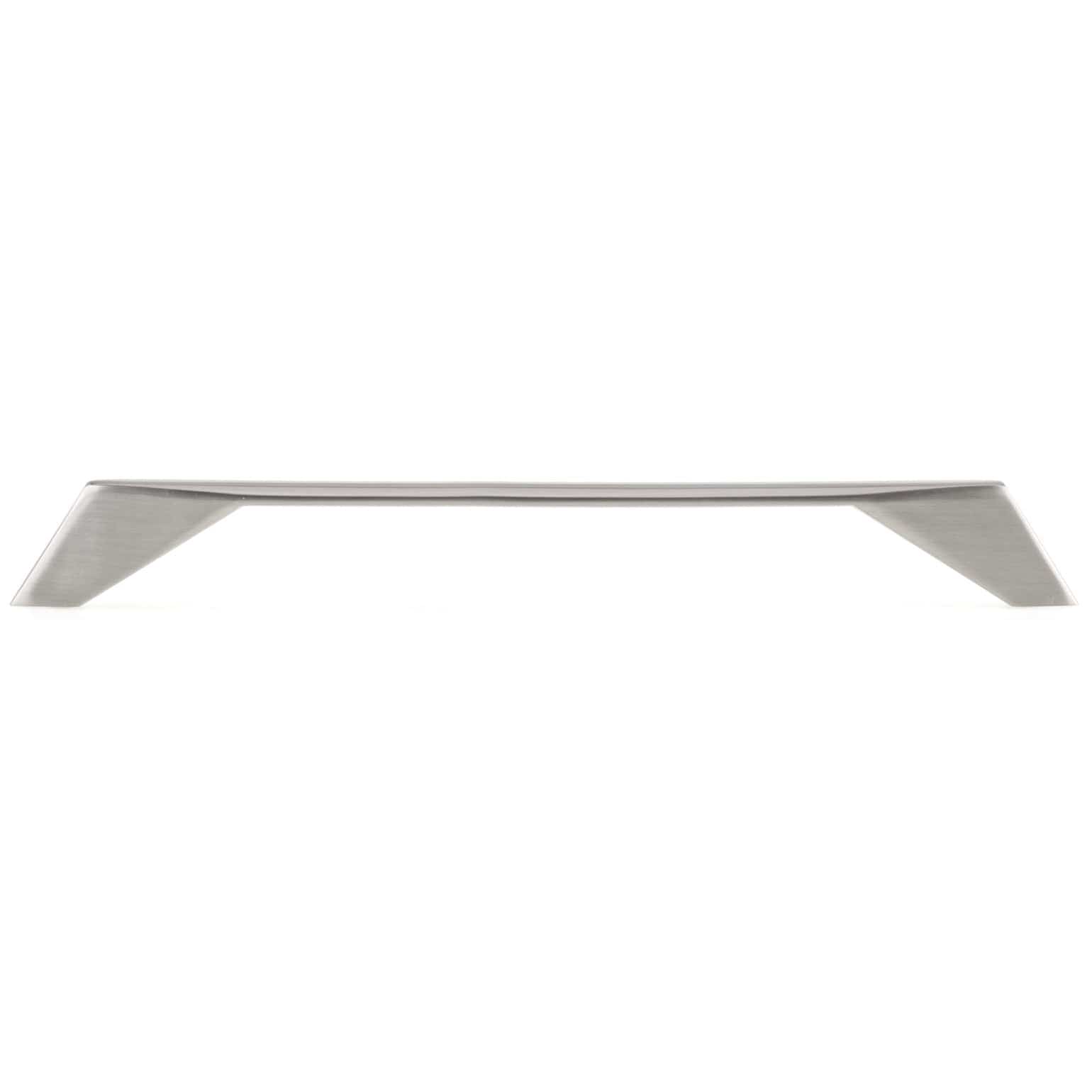Contemporary Pull, 8-13/16" Center-to-Center, Brushed Nickel alt 0