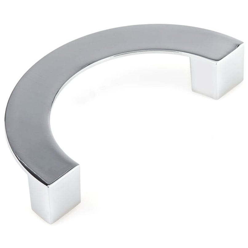 Contemporary Pull, 3-3/4" Center-to-Center, Chrome alt 0