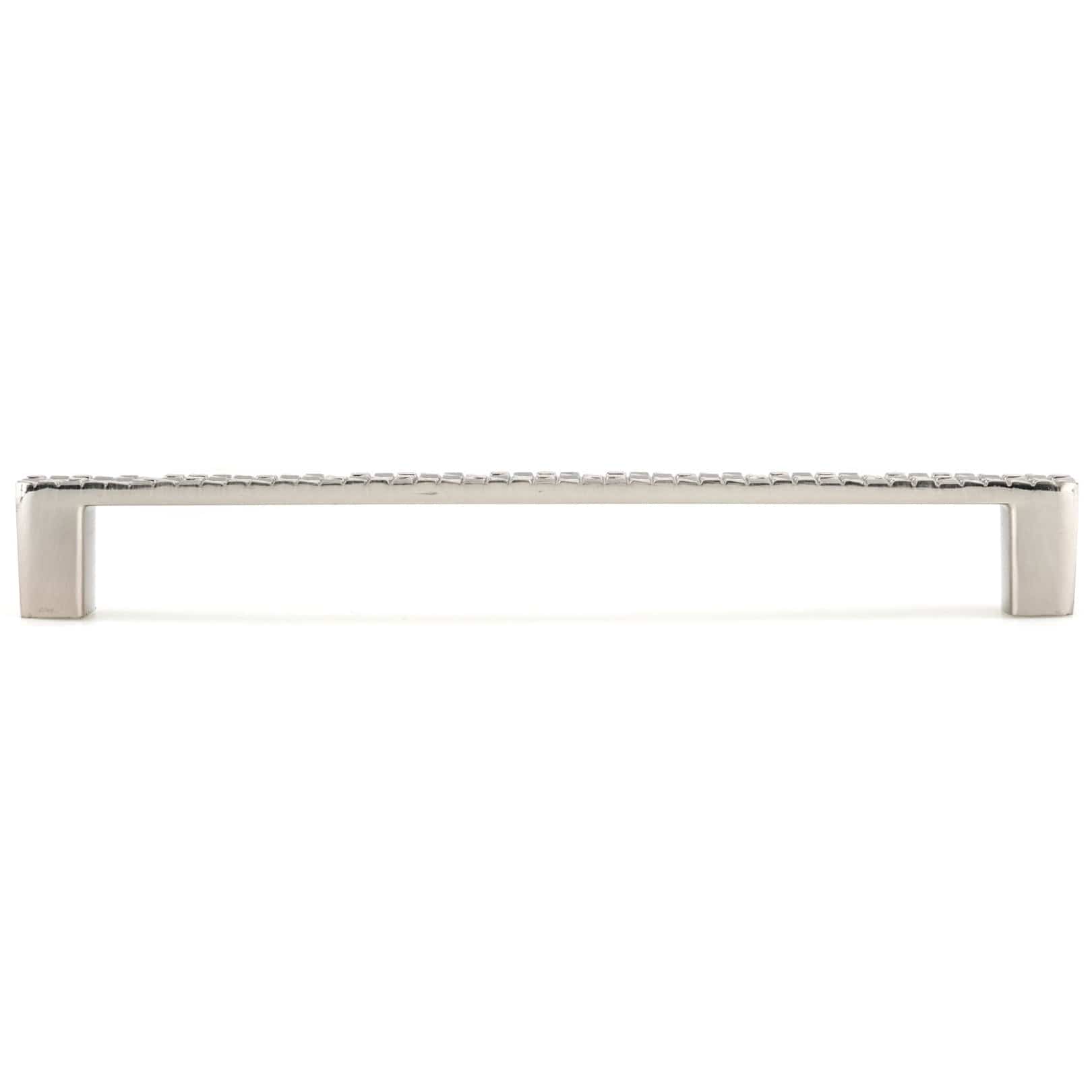 Contemporary Pull, 7-9/16" Center-to-Center, Brushed Nickel alt 0