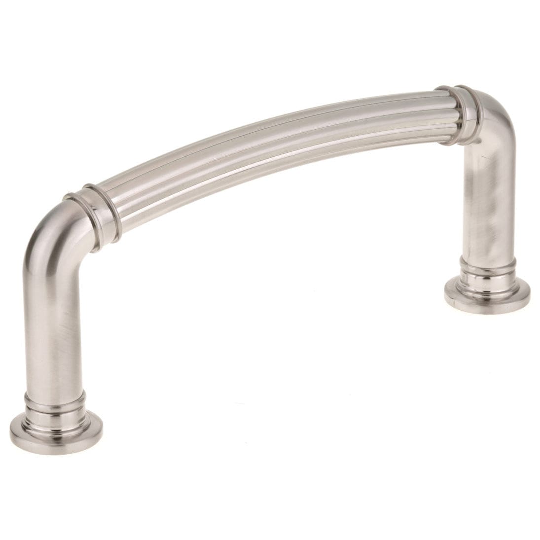 Traditional Pull, 6-5/16" Center-to-Center, Brushed Nickel alt 0