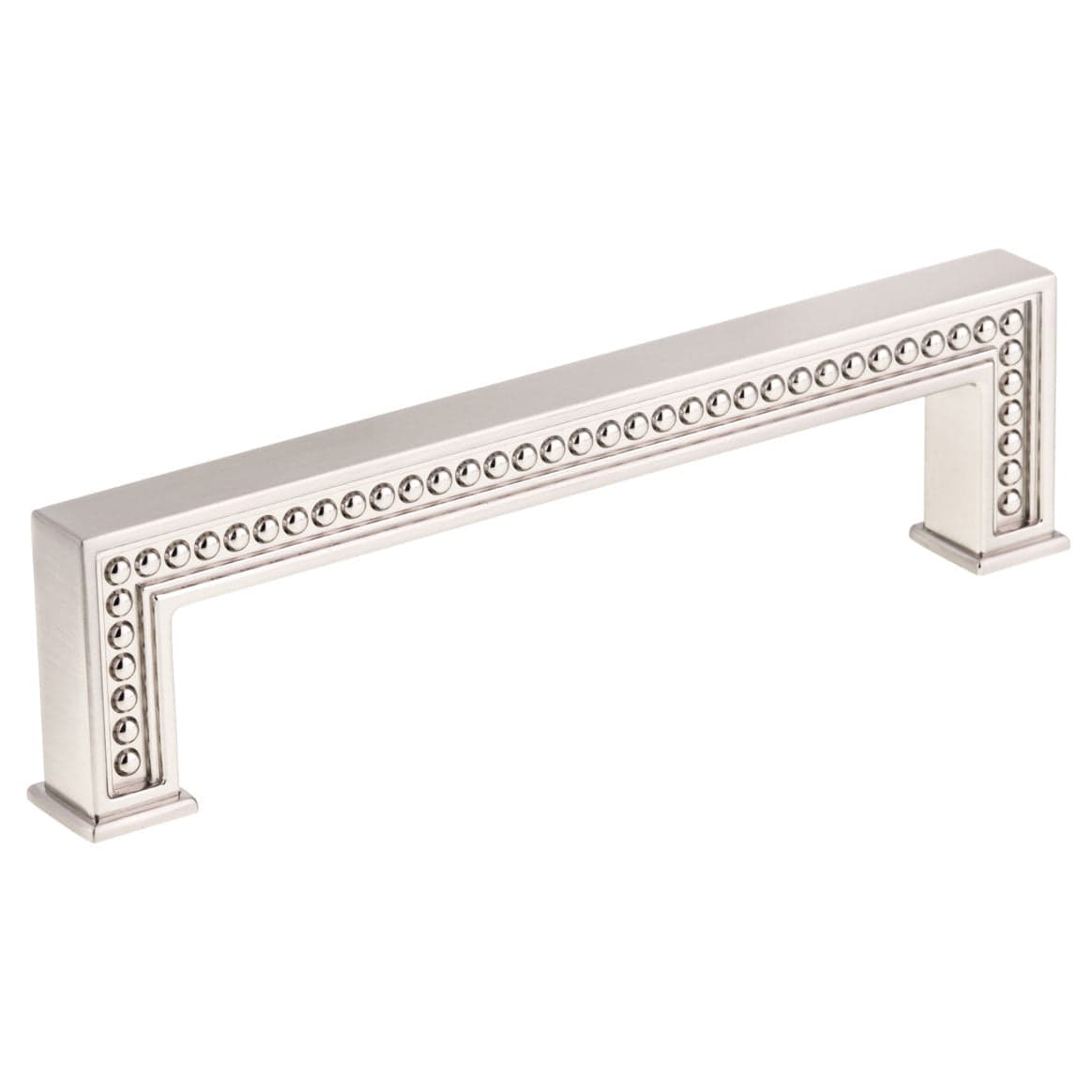 Transitional Pull, 3-3/4" Center-to-Center, Brushed Nickel alt 0