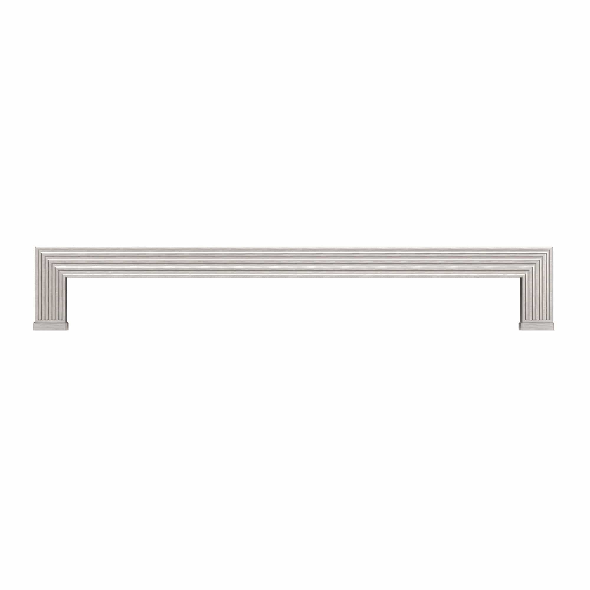 Transitional Pull, 12-5/8" Center-to-Center, Brushed Nickel alt 0