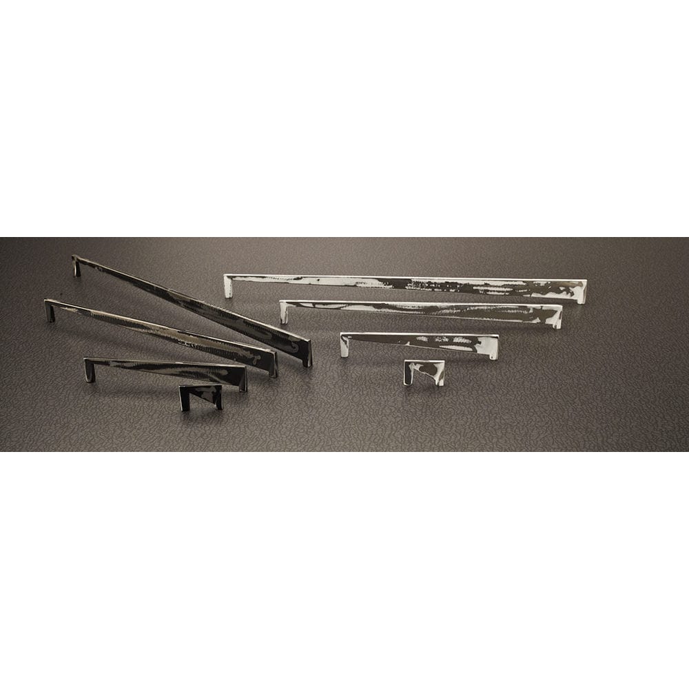 Contemporary Pull, 12-5/8" Center-to-Center, Brushed Industrial White alt 0