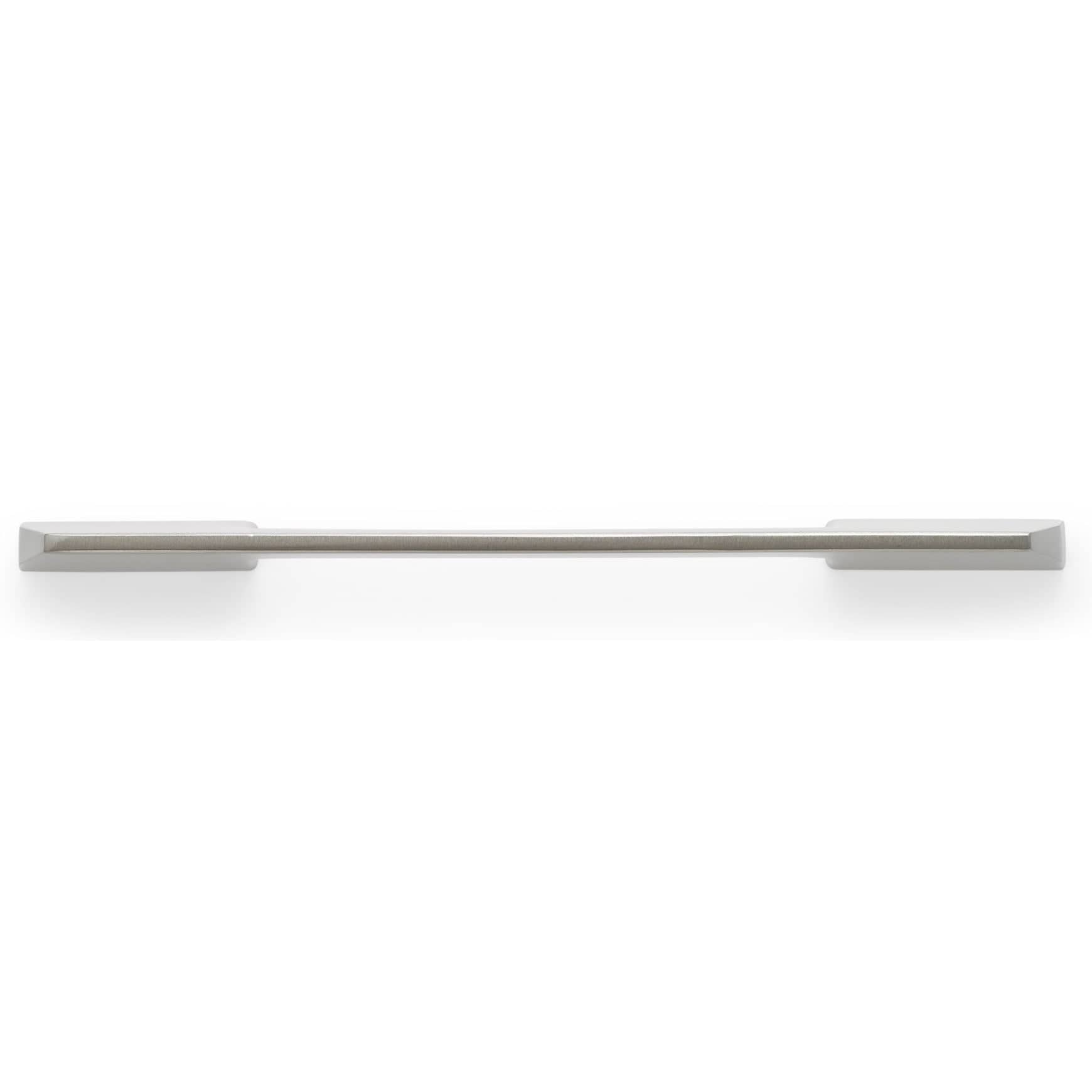 Contemporary Pull, 3-3/4" Center-to-Center, Brushed Nickel alt 0