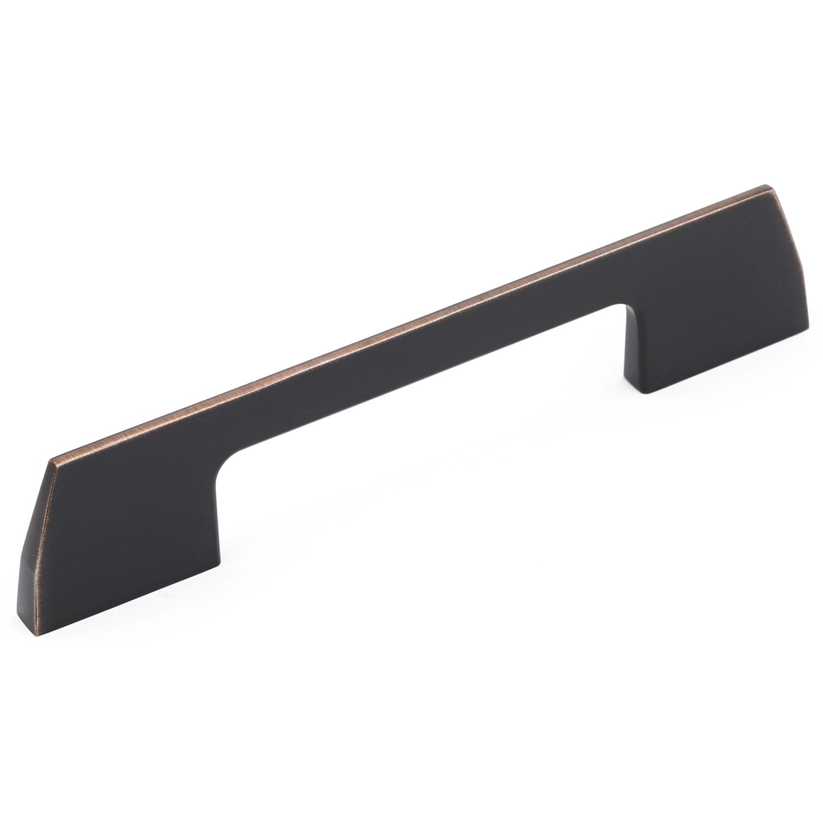 Contemporary Pull, 3-3/4" Center-to-Center, Brushed Oil-Rubbed Bronze alt 0