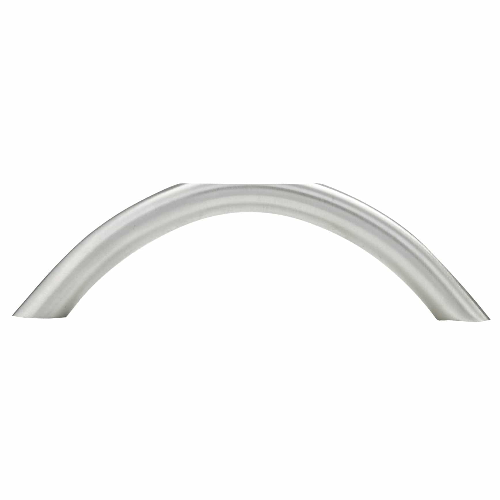 Contemporary Pull, 3-3/4" Center-to-Center, Stainless Steel alt 0