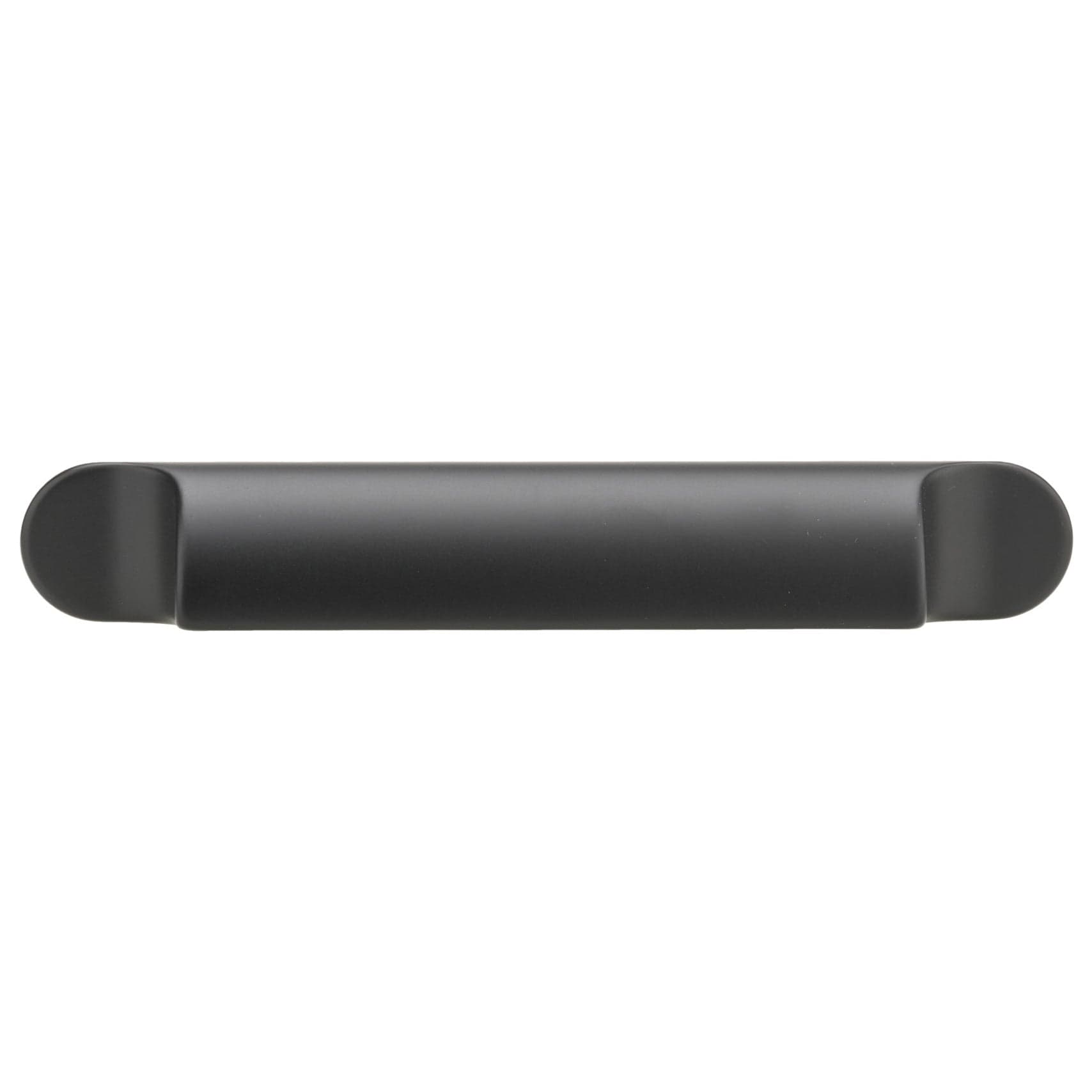 Contemporary Pull, 3-3/4" Center-to-Center, Matte Black alt 0